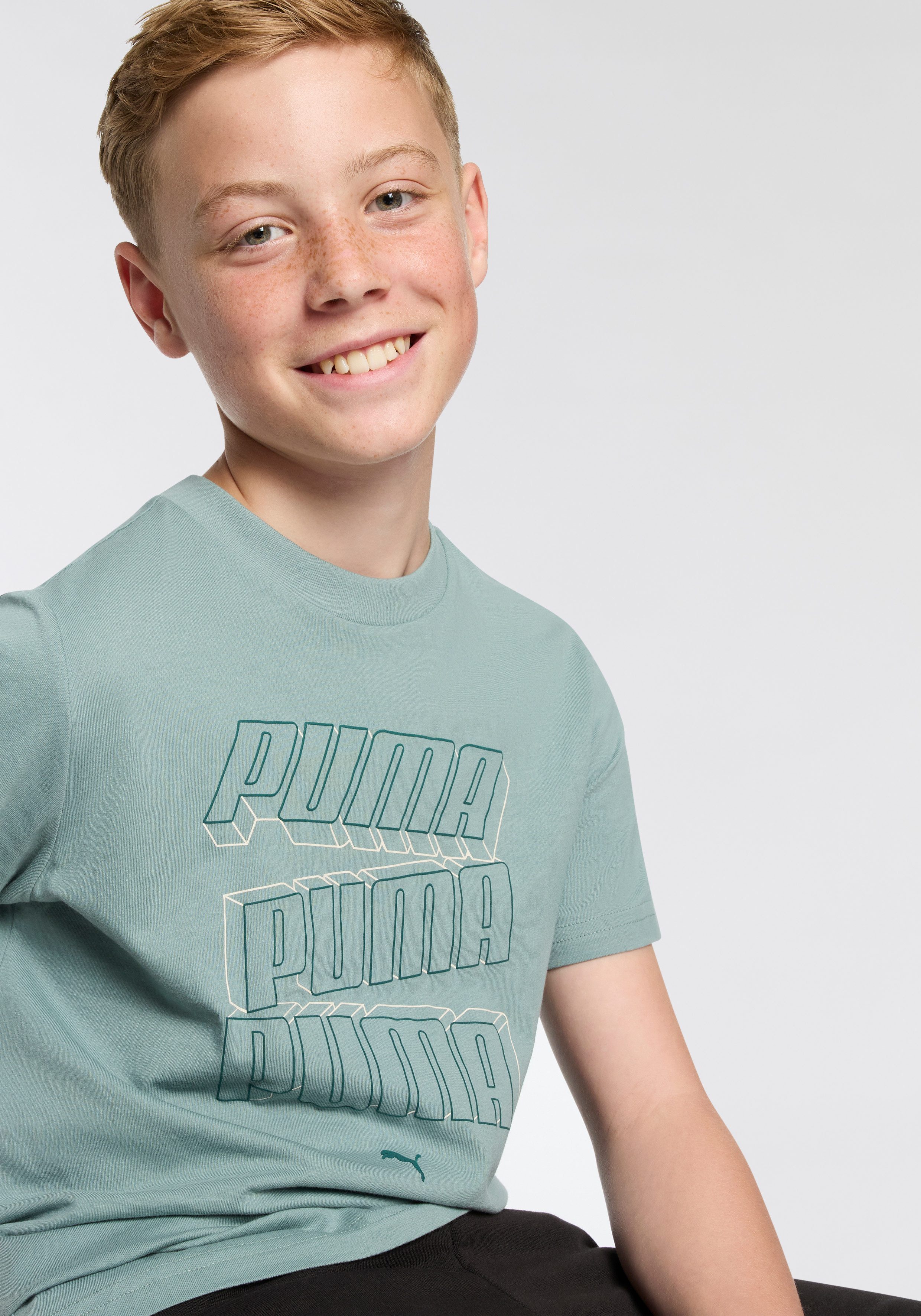 PUMA T-shirt ESS LOGO LAB HOG TEE B