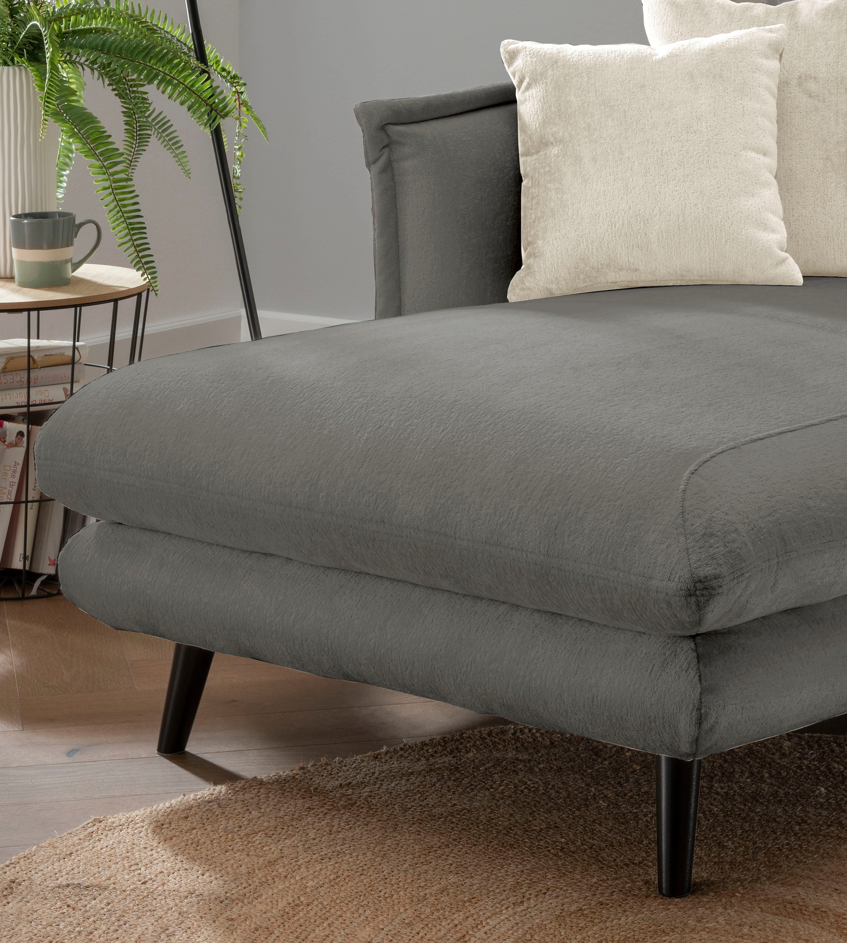 INOSIGN Loveseat LAZIO moderne fauteuil met een comfortabele bekleding, 2 stuks decoratieve sierkussens