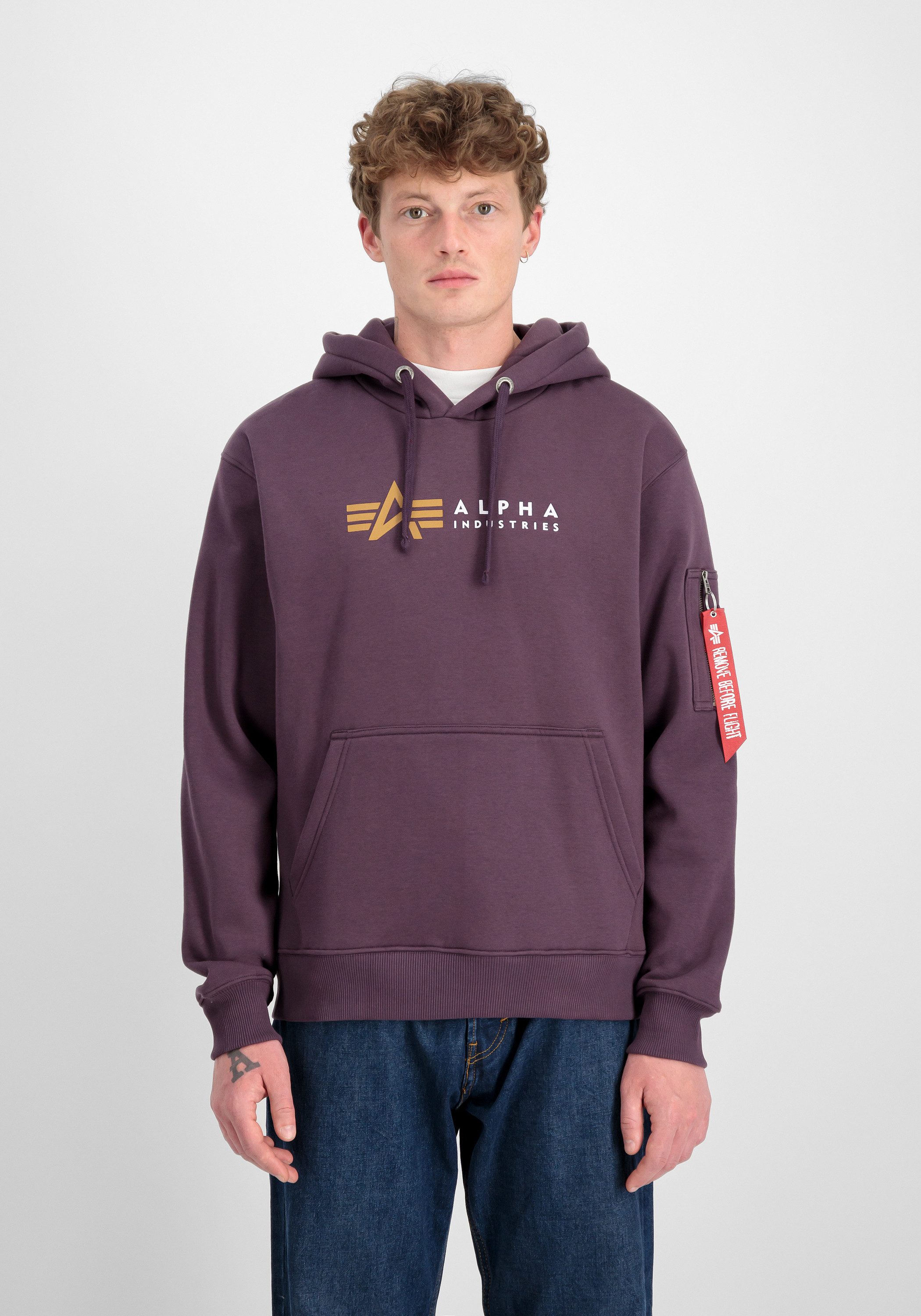 Alpha Industries Hoodie Alpha Industries Men - Hoodies Alpha Label Hoodie