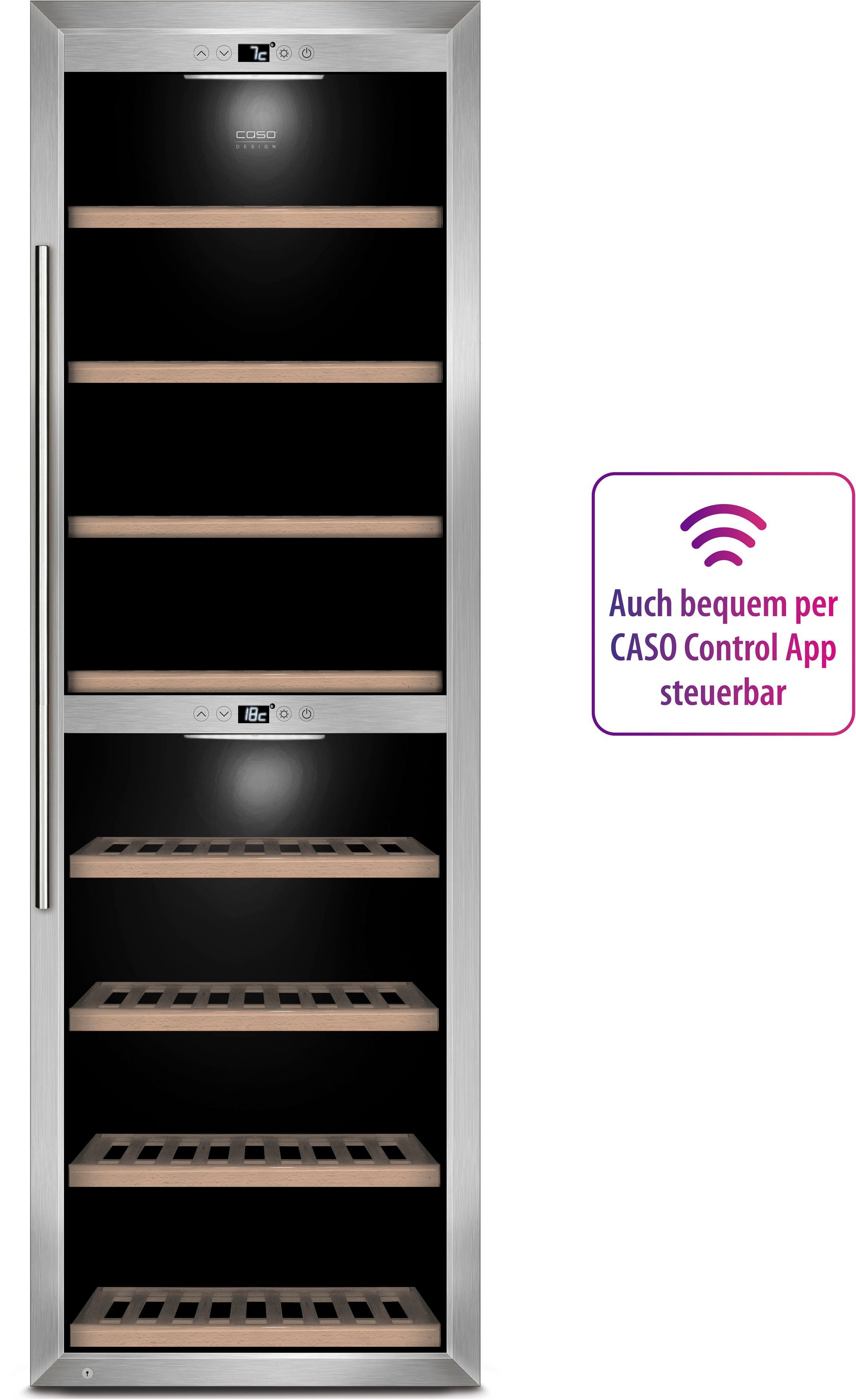 Caso Wijnklimaatkast 730 WineComfort 1800 Smart