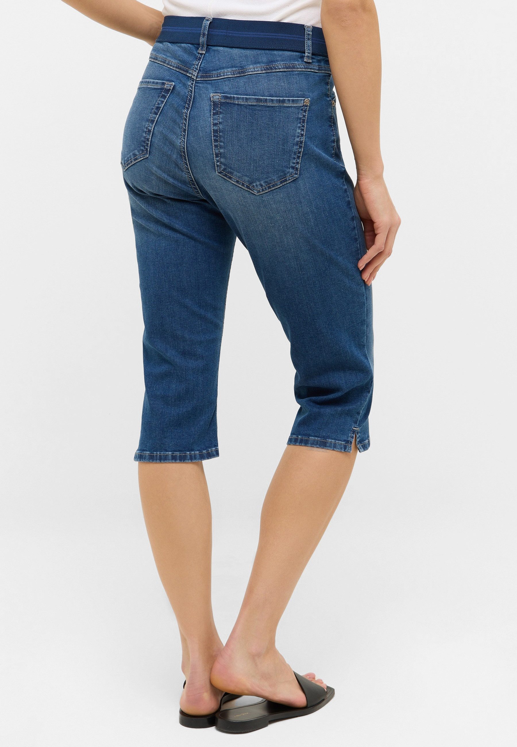 ANGELS Capri jeans ANACAPRI SPORTY met elastische tailleband
