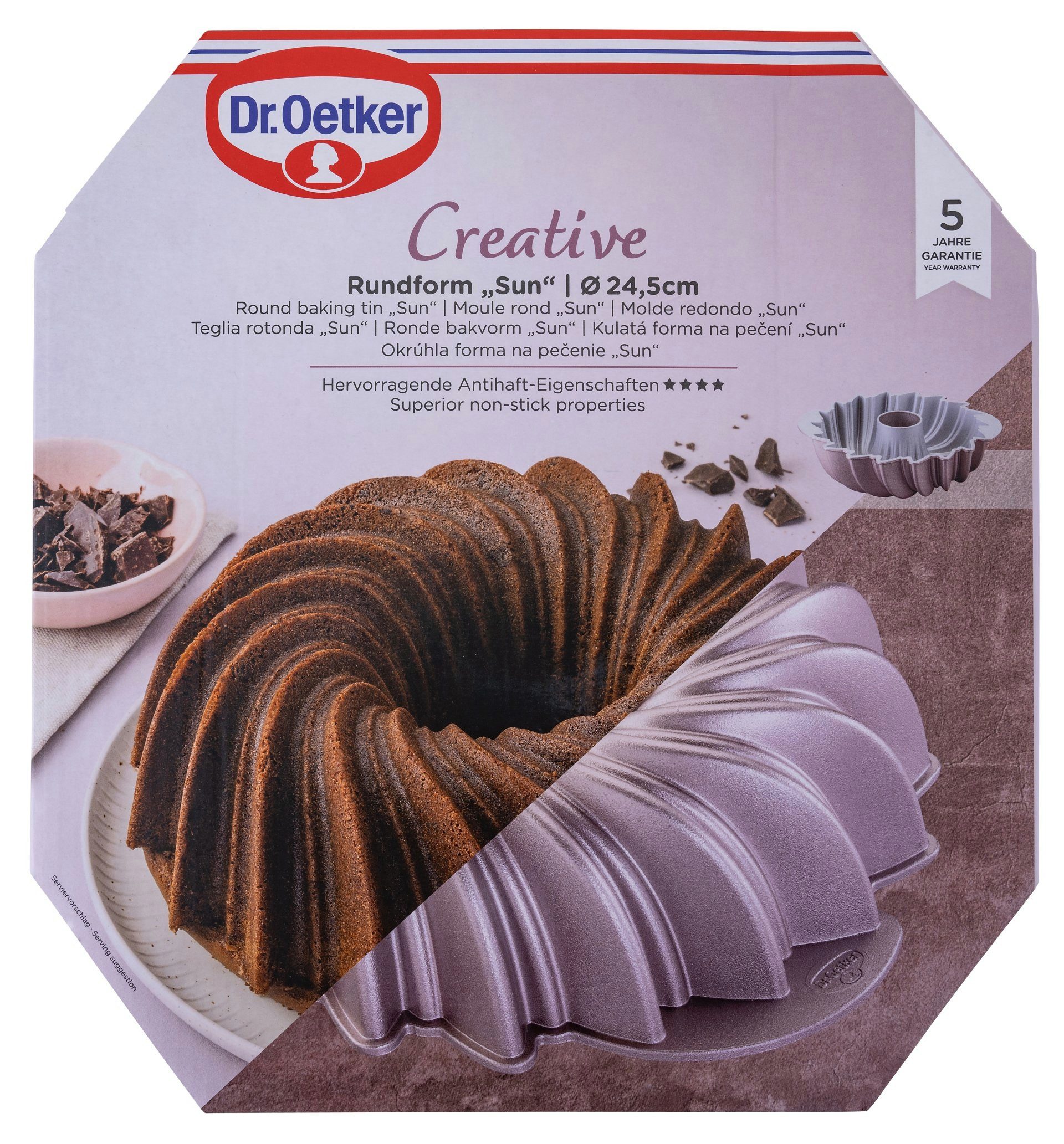Dr. Oetker Bakvorm Sun (1 stuk)