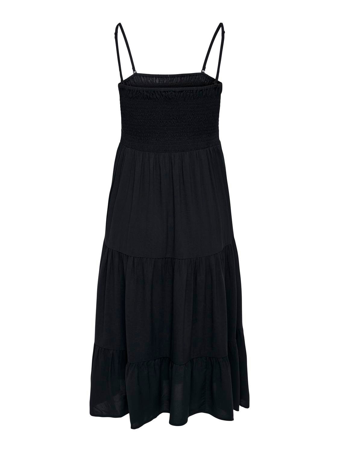 Only Midi-jurk ONLZELINA SMOCK 3IN1 DRESS SKIRT PTM