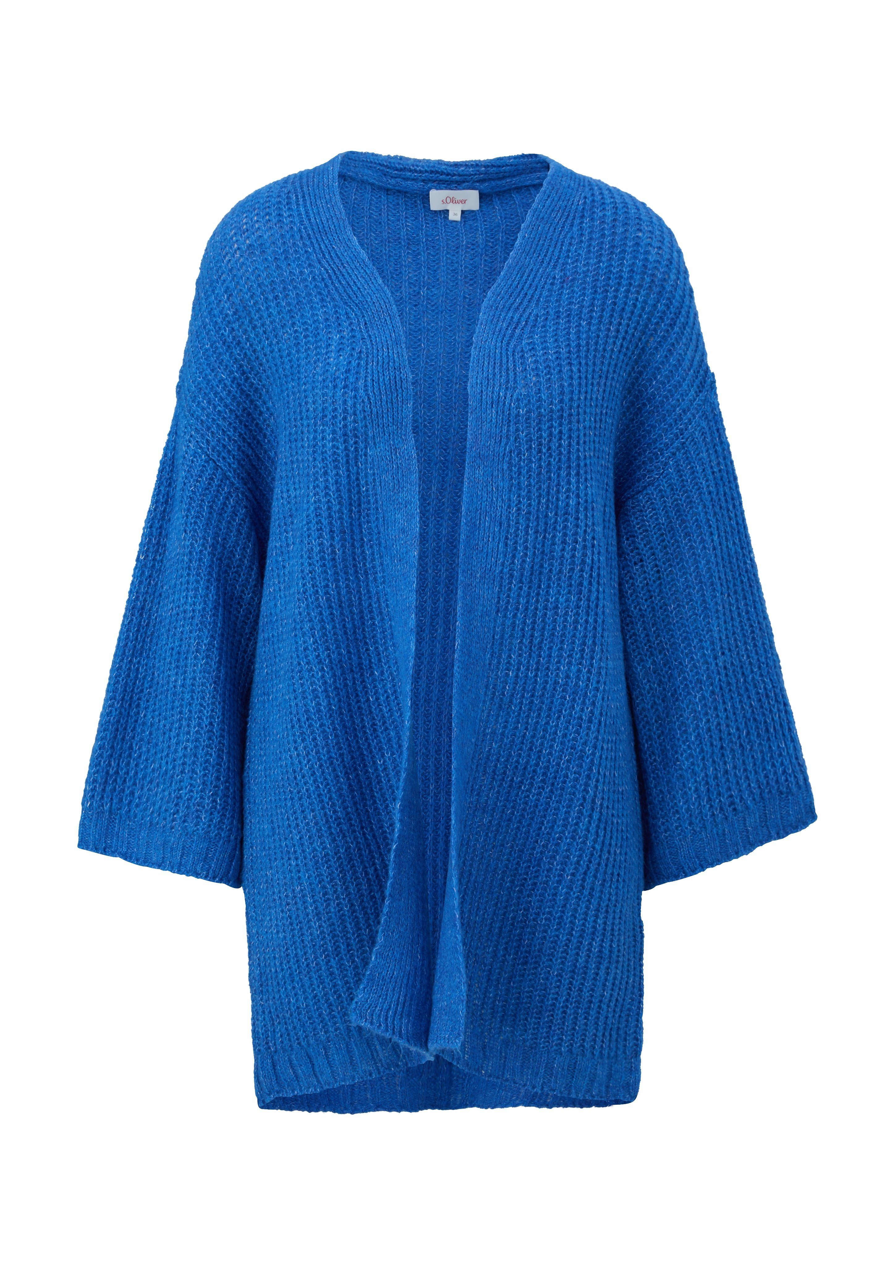 s.Oliver Cardigan in wol-look en 3/4 mouw