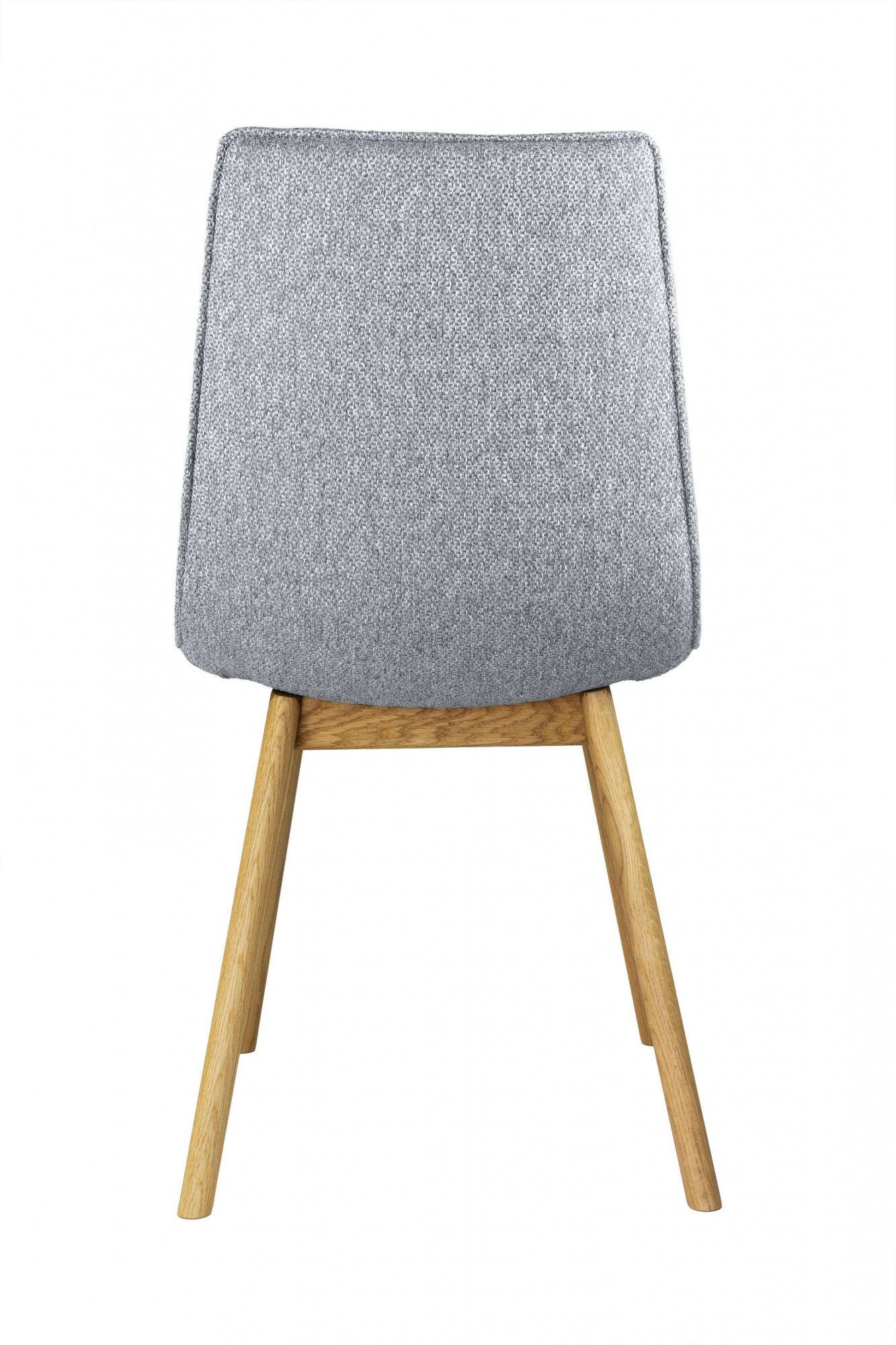 andas Eetkamerstoel Ramon met massief houten poten, verschillende stoffen (set, 2 stuks)