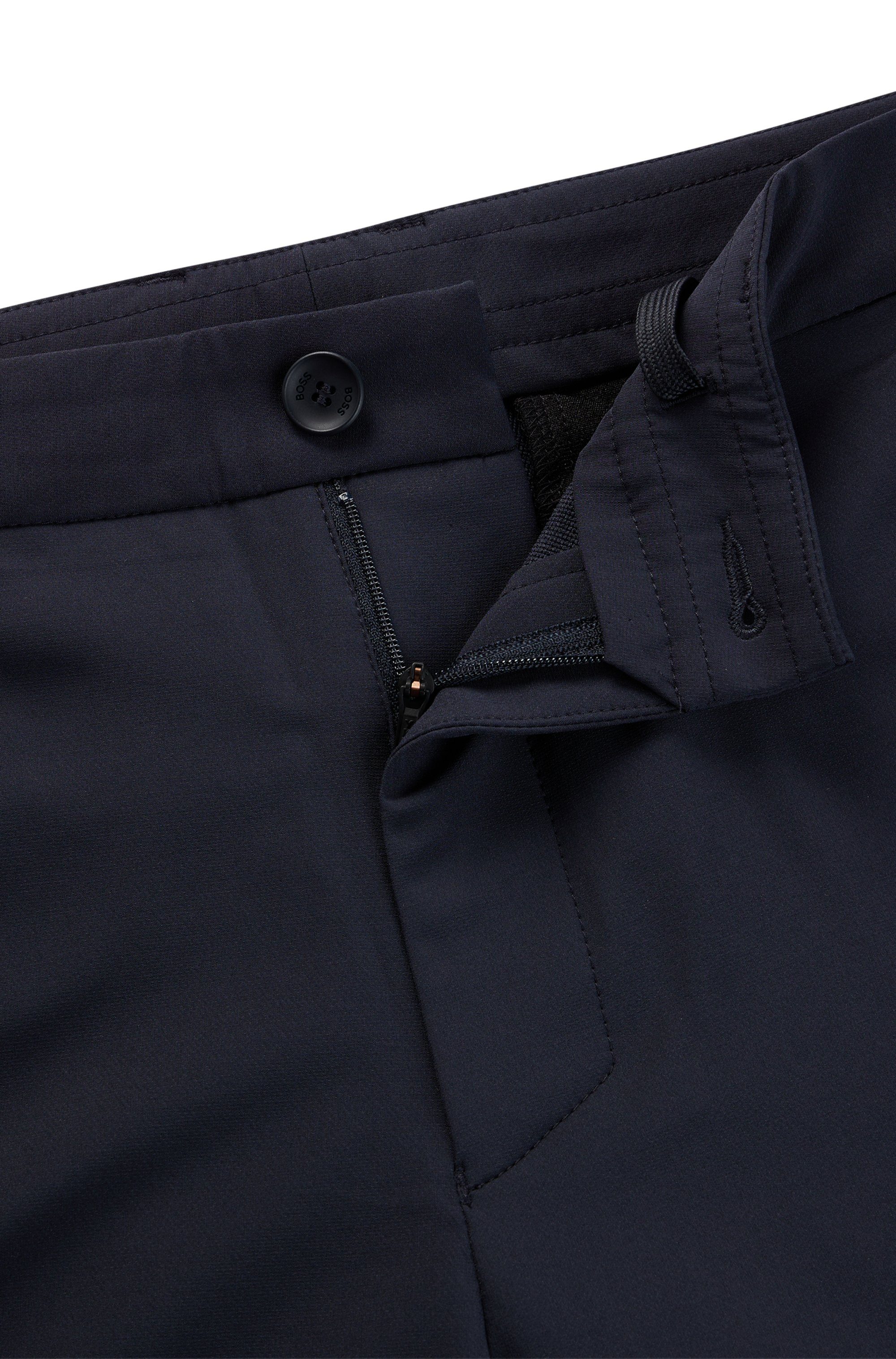 BOSS GREEN Chino-short S_Commuter met boss-opdruk