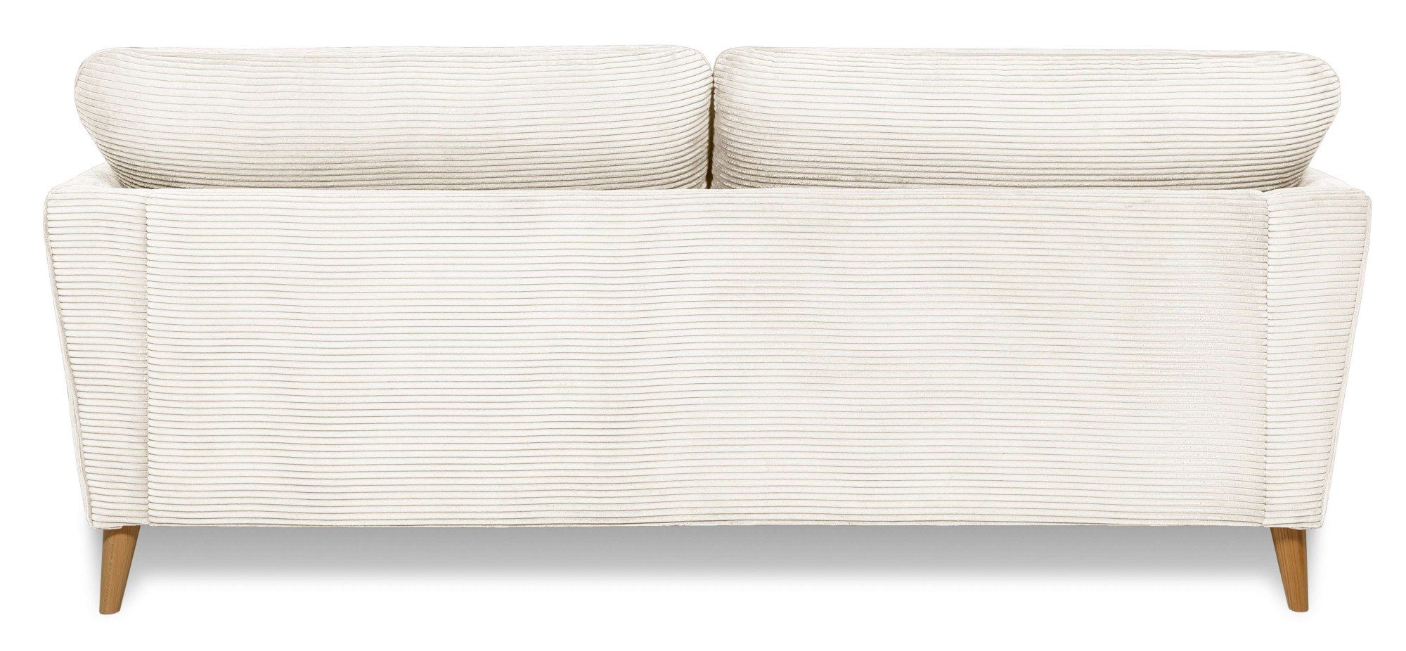 Home affaire 2-zitsbank MARSEILLE compact bank 170 cm, cord, vlakke weefsel, structuur, geweven stof