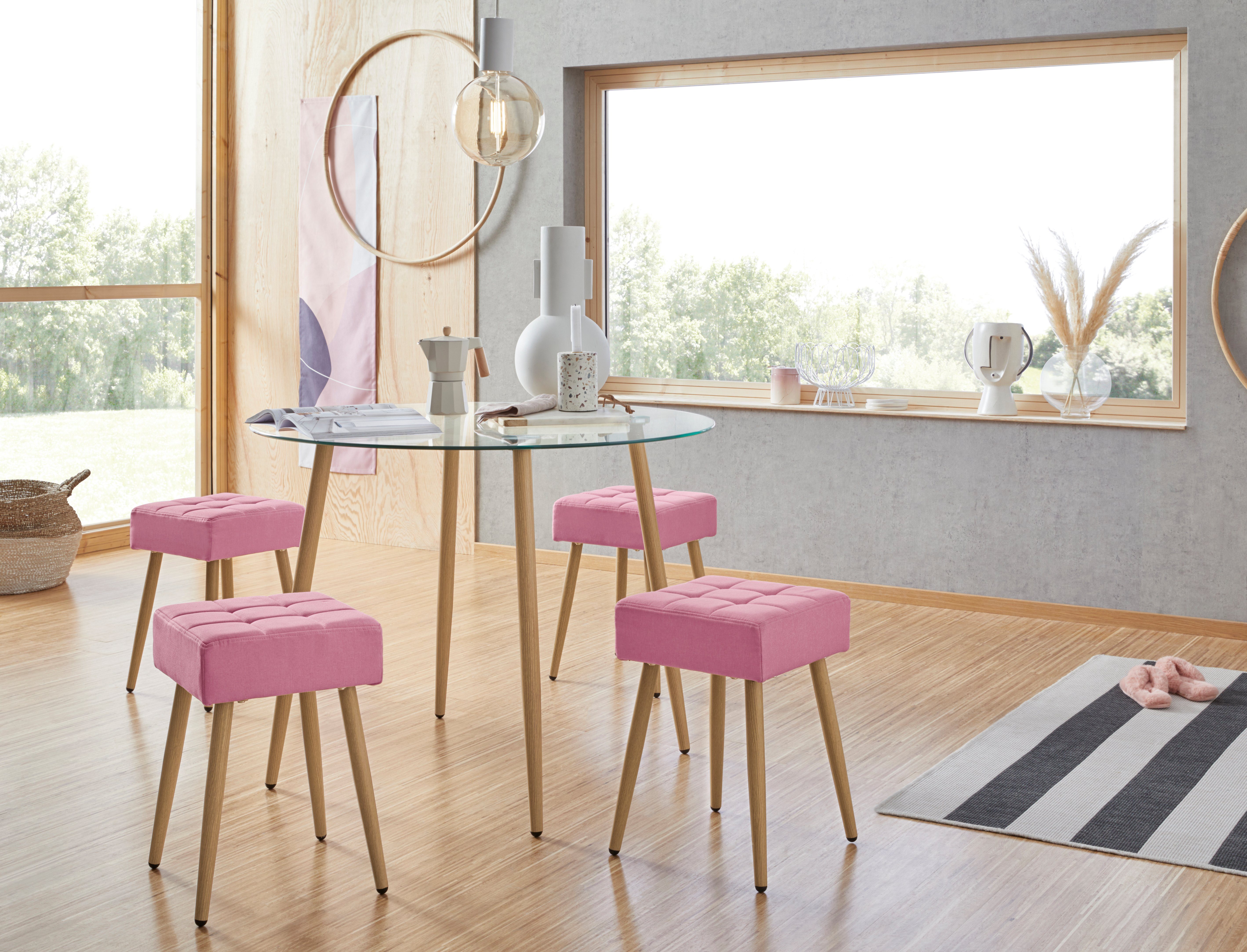 INOSIGN Glazen tafel Miller, TOPSELLER! ronde eettafel met een ø van 100 cm, verschillende maten