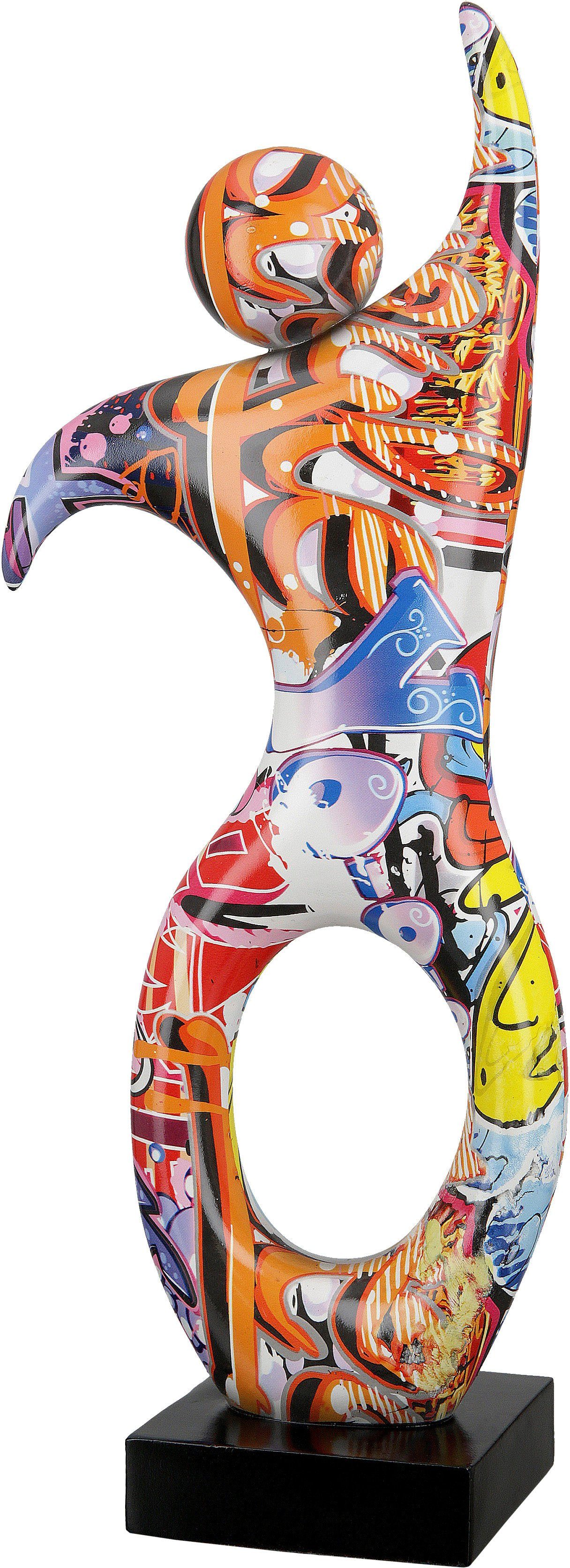 Casablanca by Gilde Decoratief figuur Sculptuur Dancer Street Art (1 stuk)