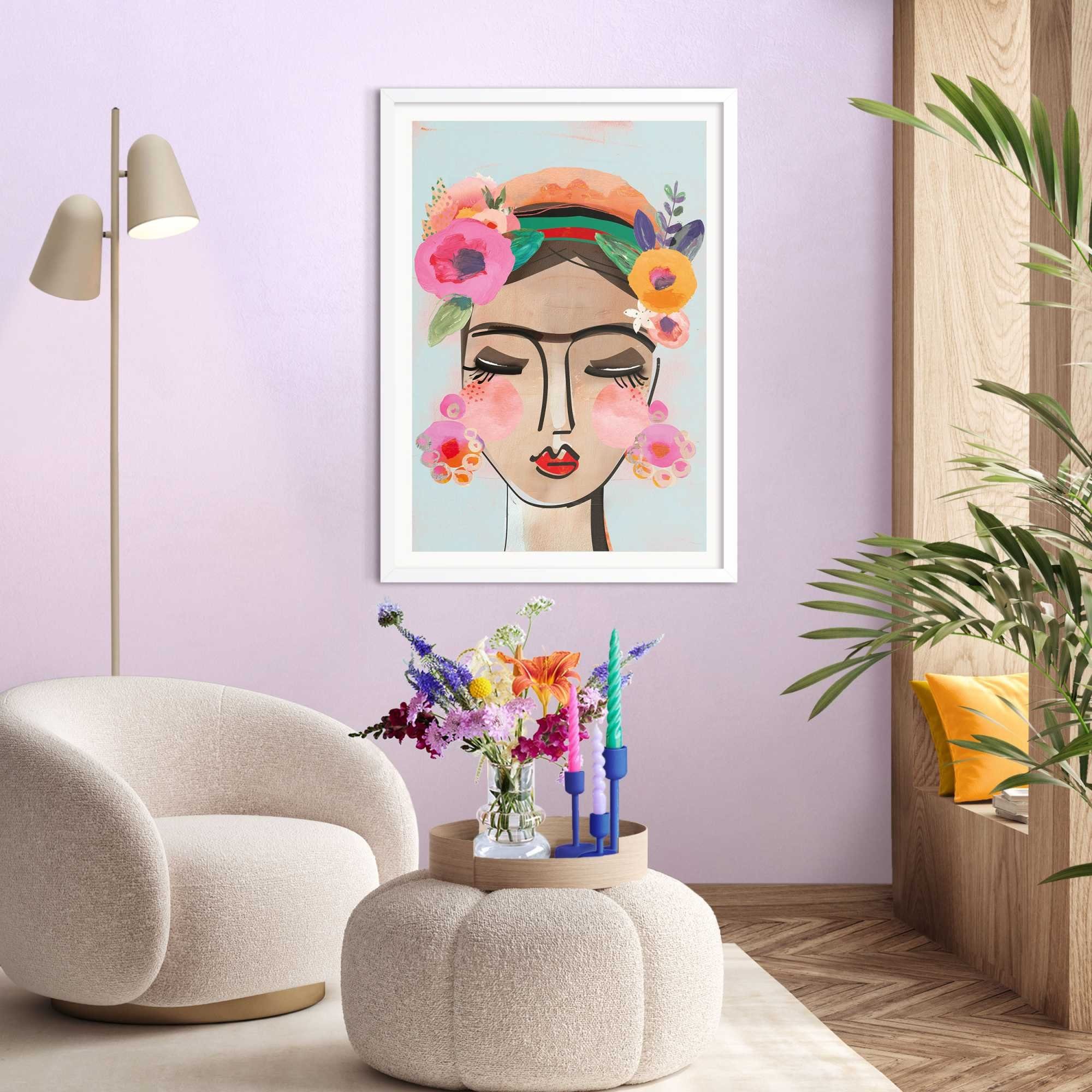 Reinders! Artprint op linnen HAPPY FACE