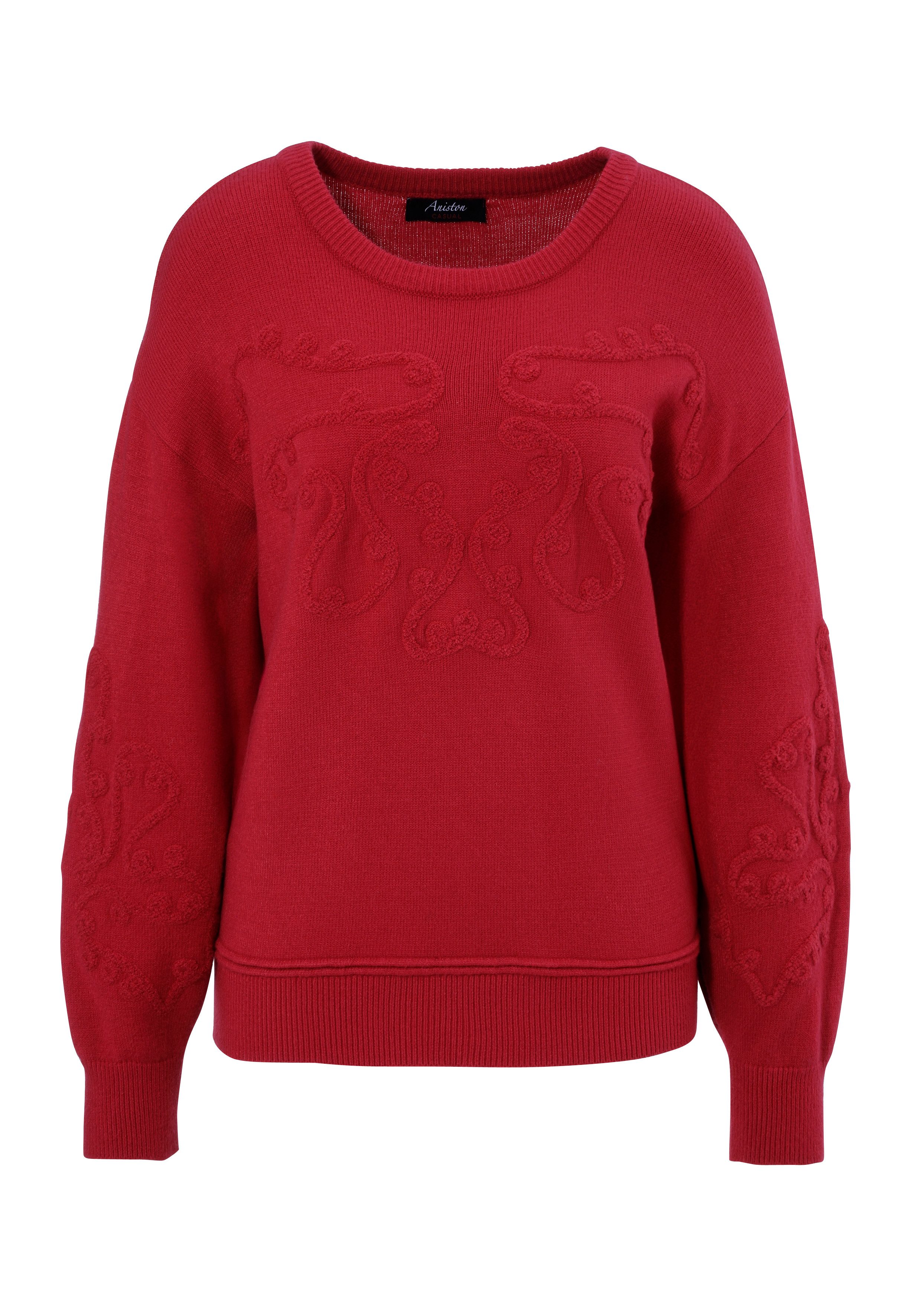 Aniston CASUAL Gebreide trui met gebreide ornamenten