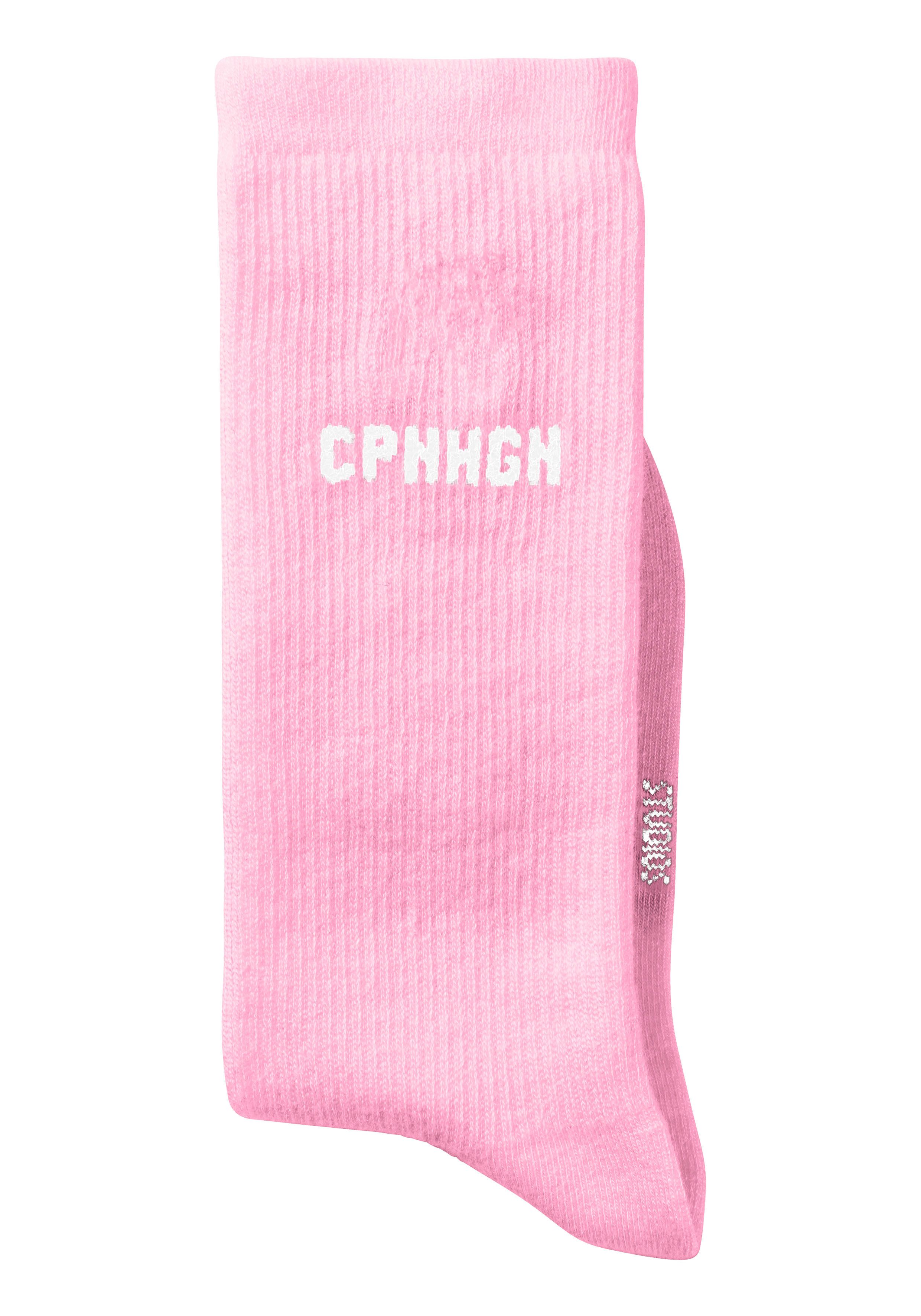 Copenhagen Studios Basic sokken met ribstructuur en borduursel (set, 3 paar)