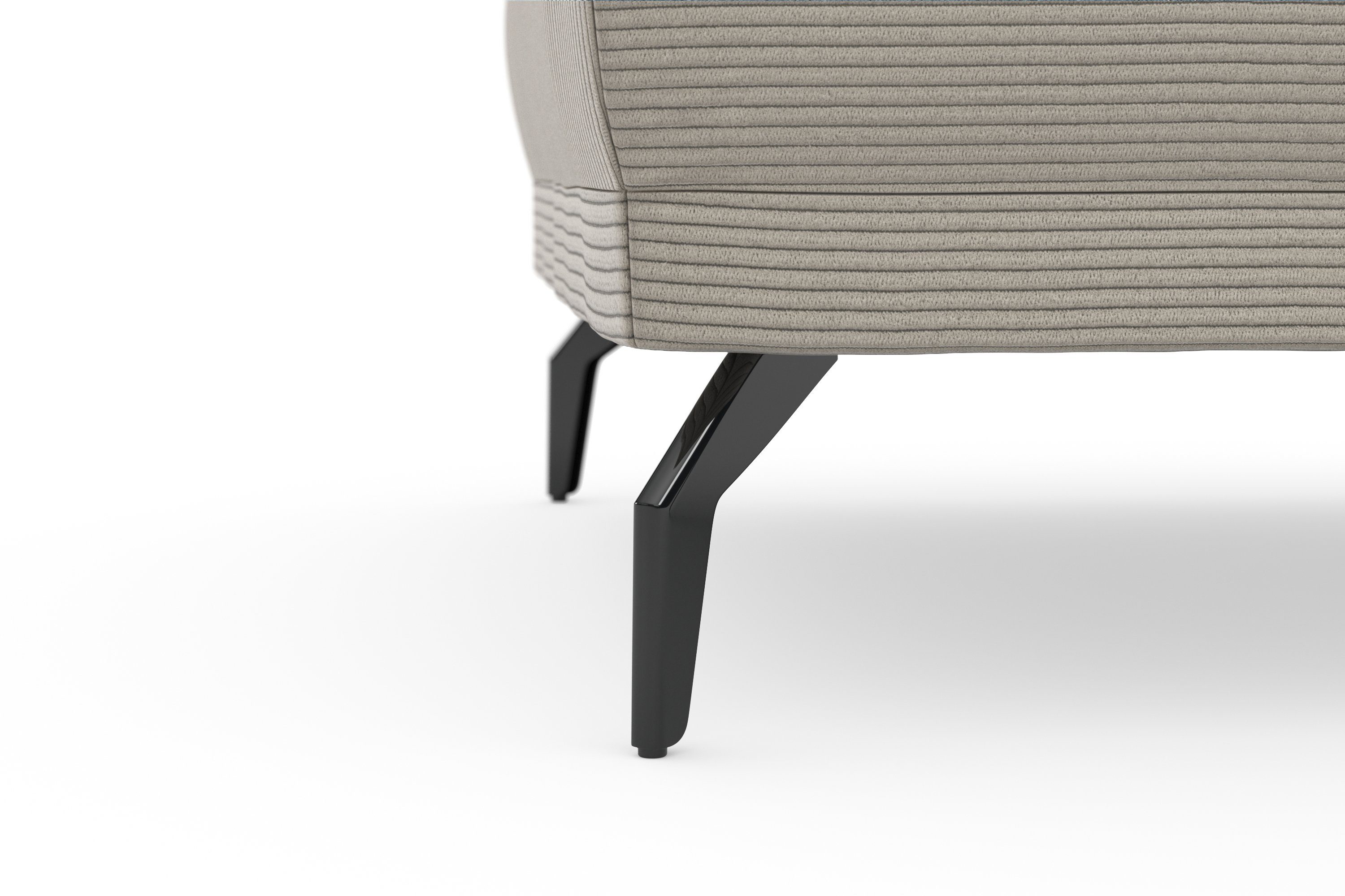INOSIGN Hocker Coco Cord-bekleding in 2 uitvoeringen, poten 15 cm hoog