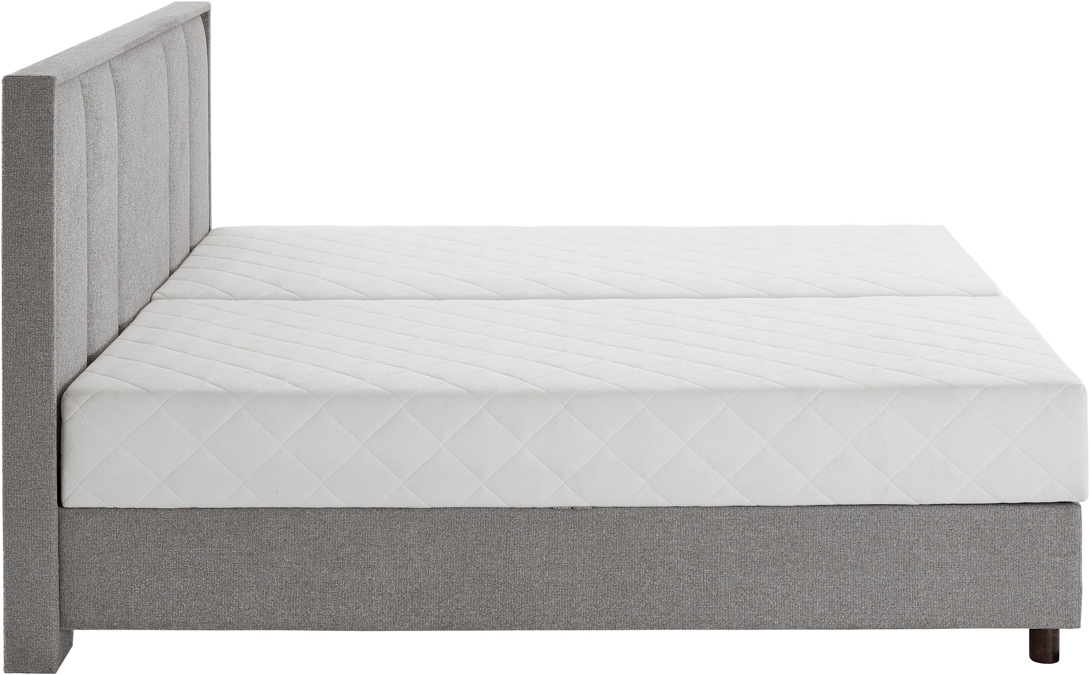 ATLANTIC home collection Boxspring ARLA met pocketveringsmatras en bedkist