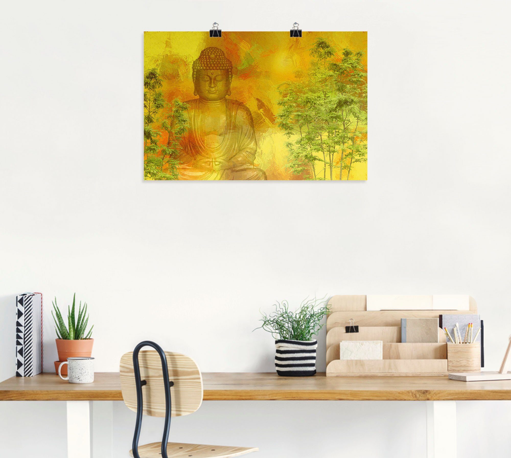 Artland Artprint Kracht verzamelen als artprint van aluminium, artprint voor buiten, artprint op linnen, poster in verschillende maten. maten