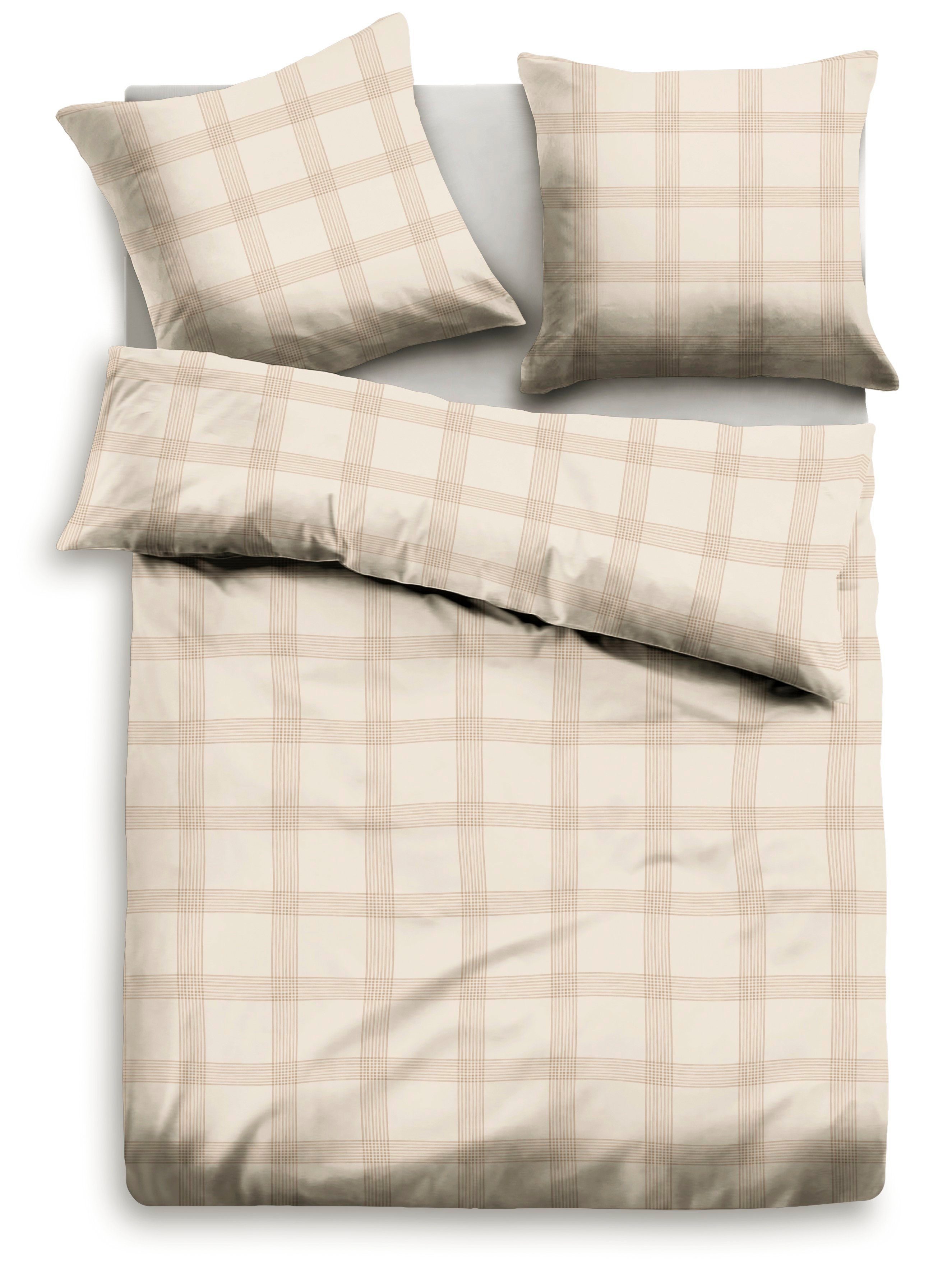 OTTO products Overtrekset Check in maat 135x200, 155x220 of 200x200 cm Beddengoed van biokatoen, beddengoed in ruitpatroon