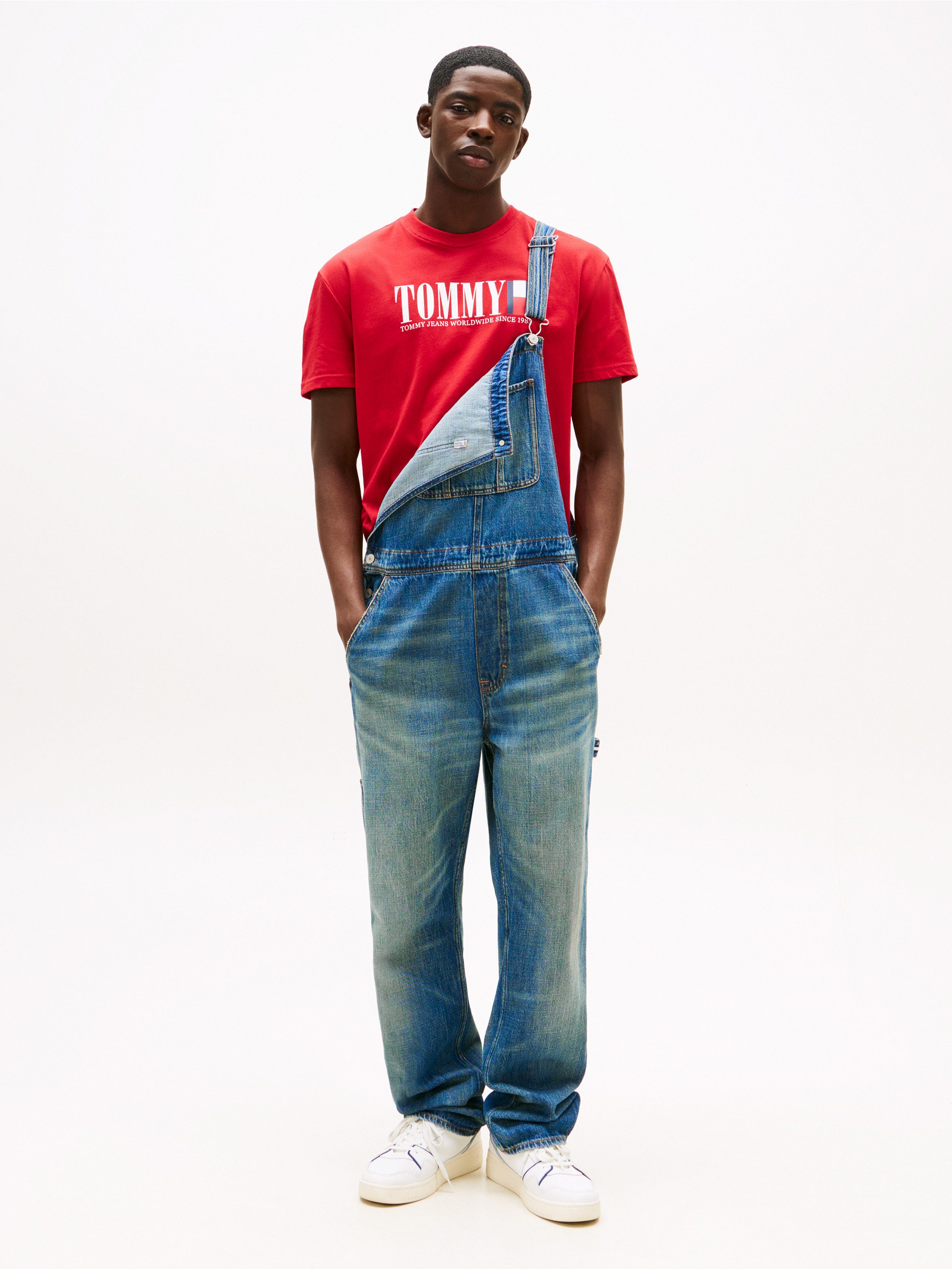TOMMY JEANS T-shirt TJM REG TOMMY DNA FLAG TEE EXT