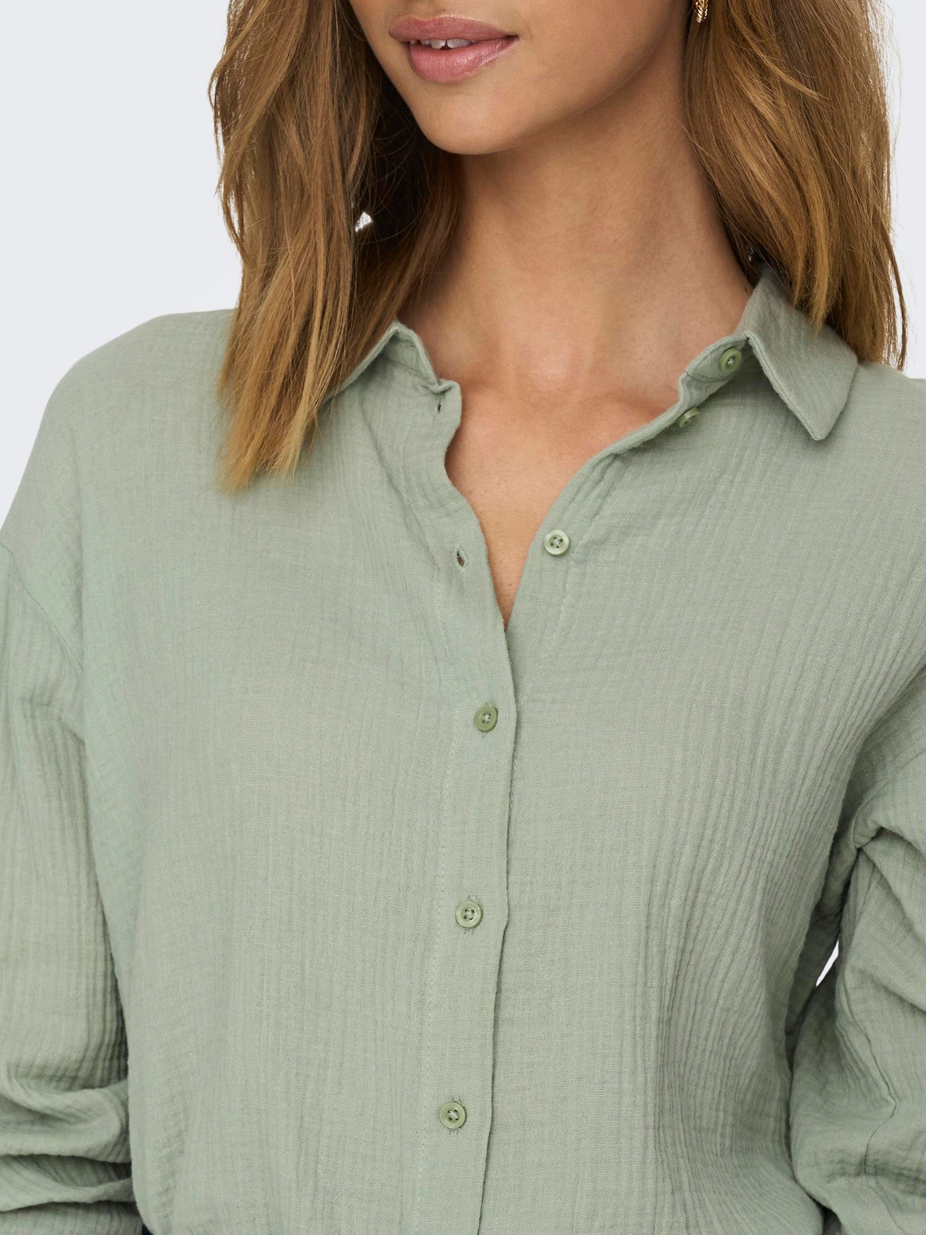 JDY Overhemdblouse JDYTHEIS LIFE L/S LOOSE SHIRT WVN NOOS