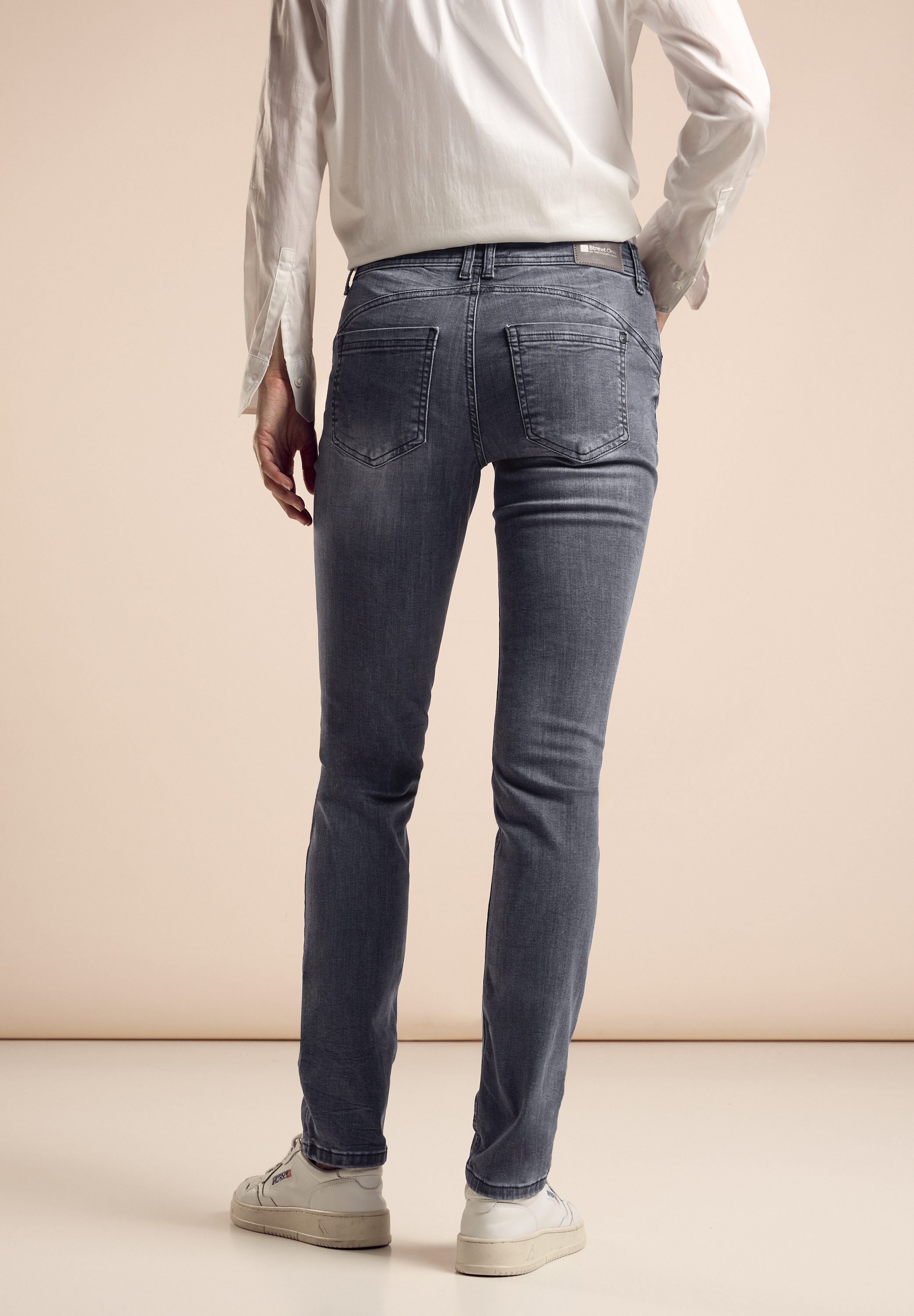 STREET ONE Slim fit jeans Style Jane met stretch