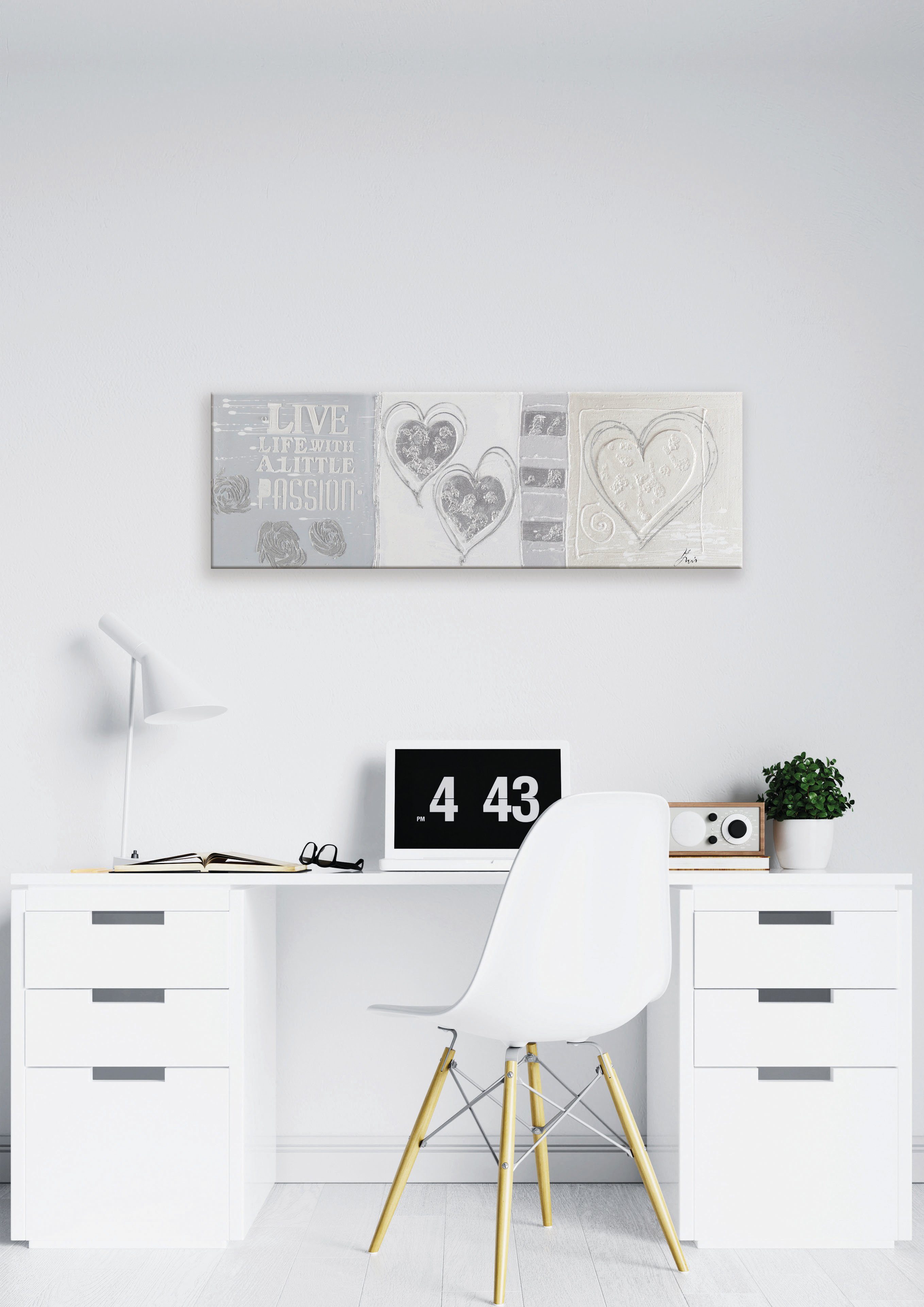 Bönninghoff Olieverfschilderij hartmotief (1 stuk)
