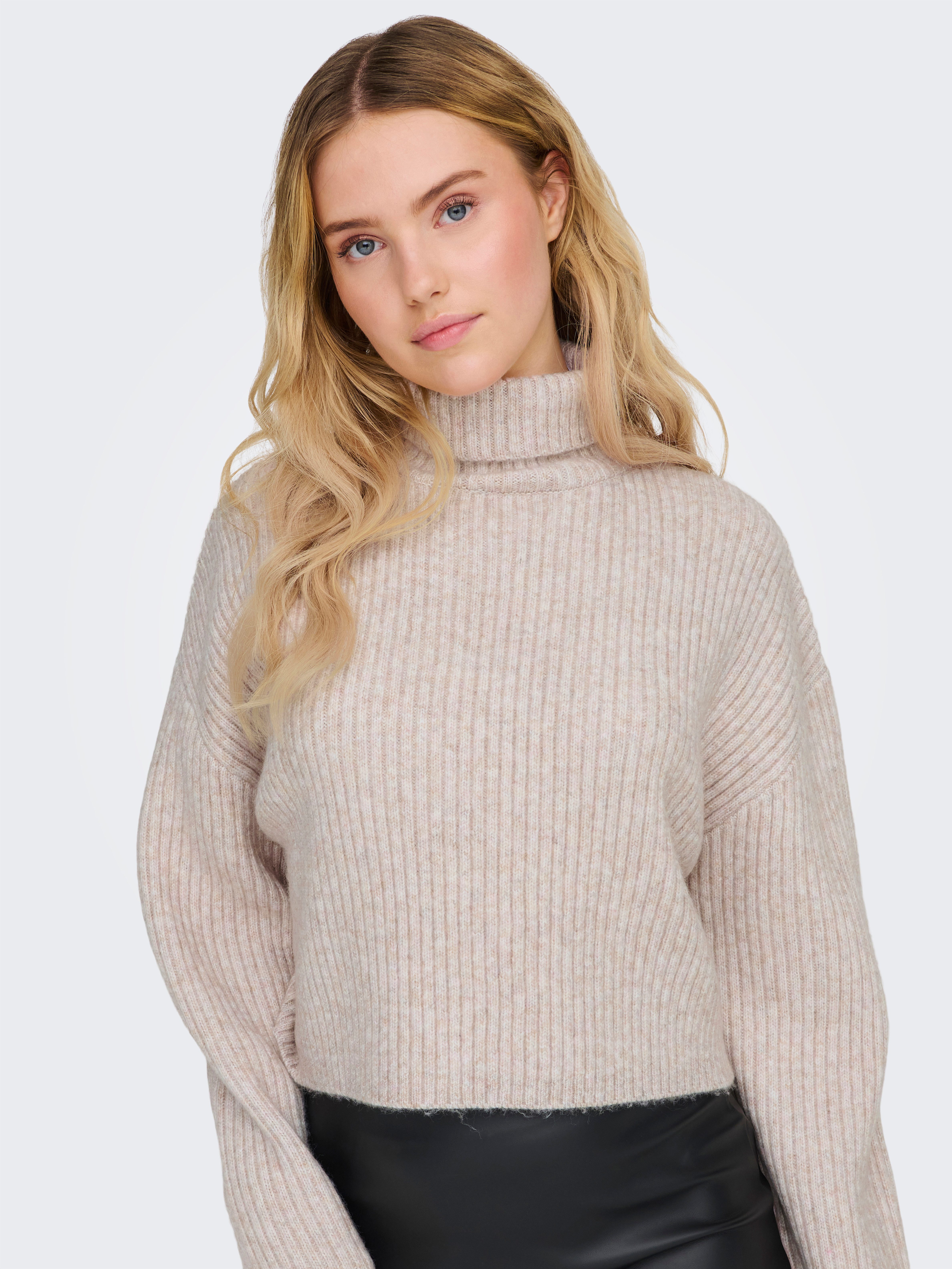 Only Coltrui ONLMELANIE L/S ROLLNECK PULLOVER KNTNOOS