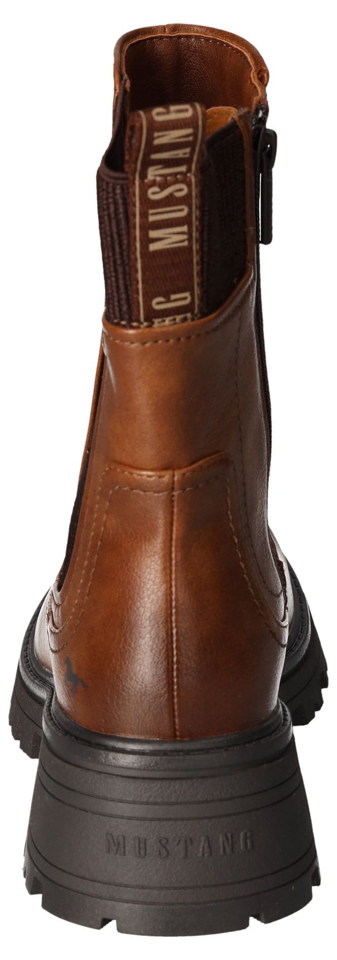 Mustang Shoes Chelsea-boots Slip-on laarzen, herfstschoen met comfortabele stretchinzet