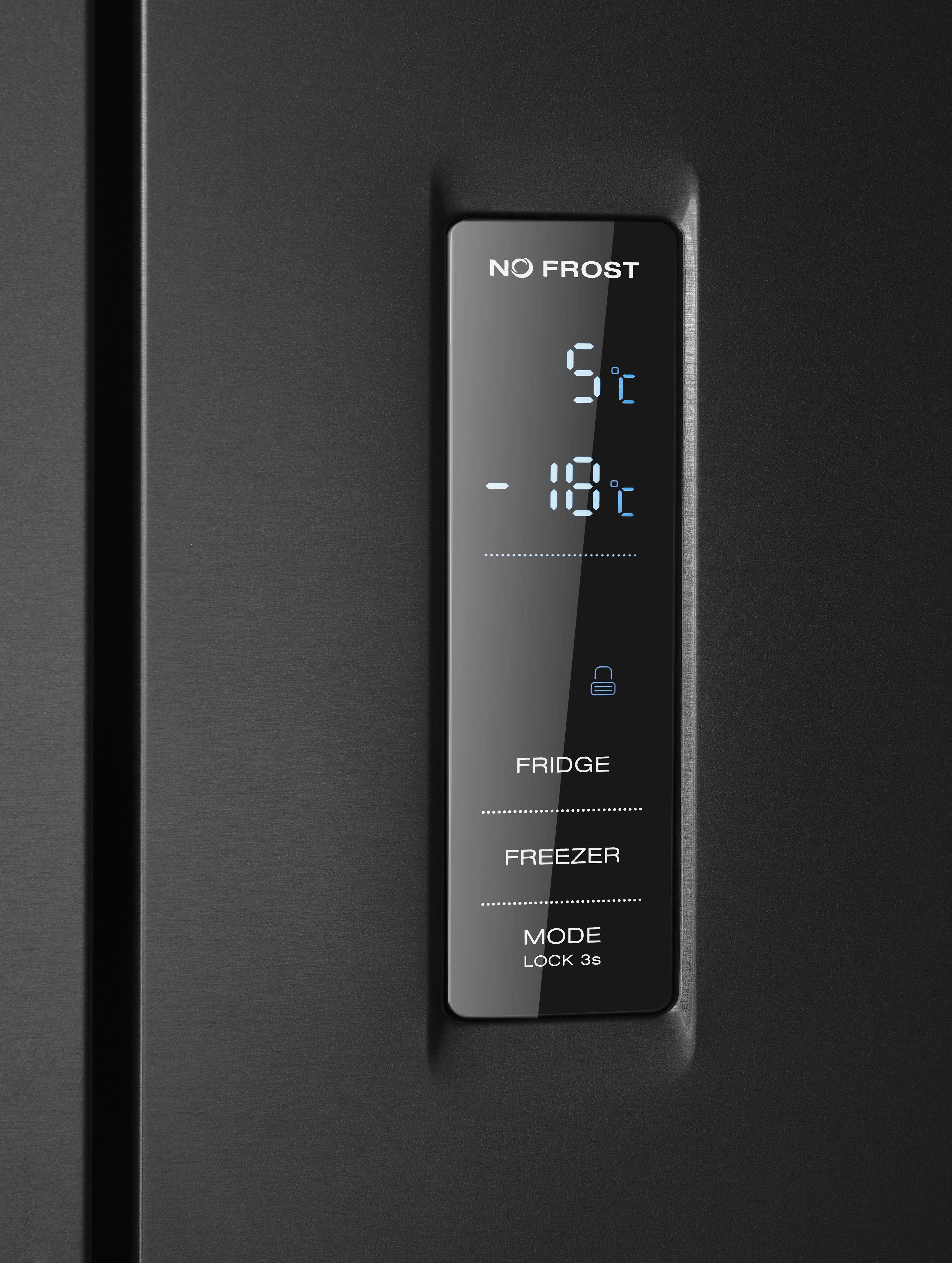Hanseatic MultiDoor HCDC18080CI NoFrost, display, deuralarm