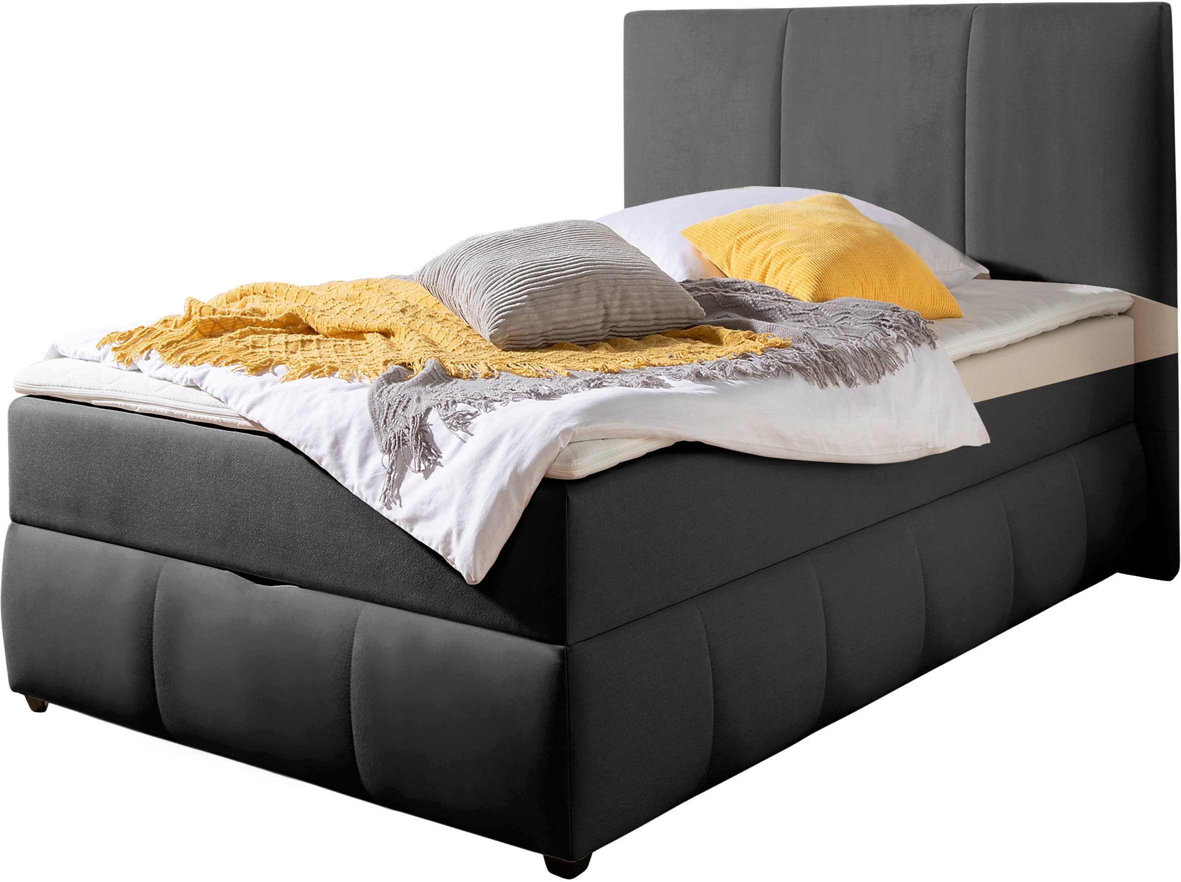 INOSIGN Boxspring Hartley Inclusief bedlade & topper, kiesbaar in H2, H3 of H4