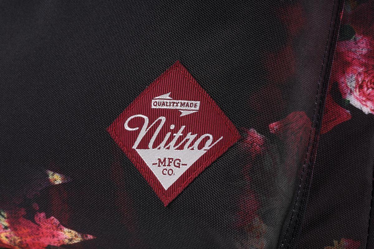 NITRO Vrijetijdsrugzak Urban Plus Daypack, streetpack in retro-stijl, alledaagse rugzak, schoolrugzak