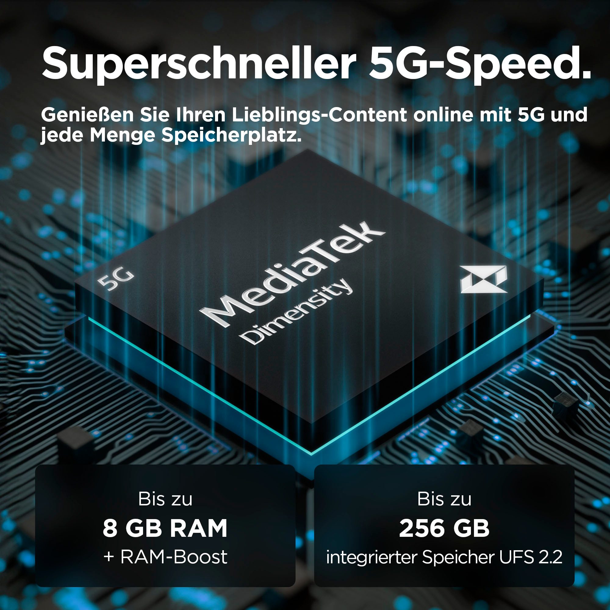 Motorola Smartphone Moto g55 5G, 256 GB