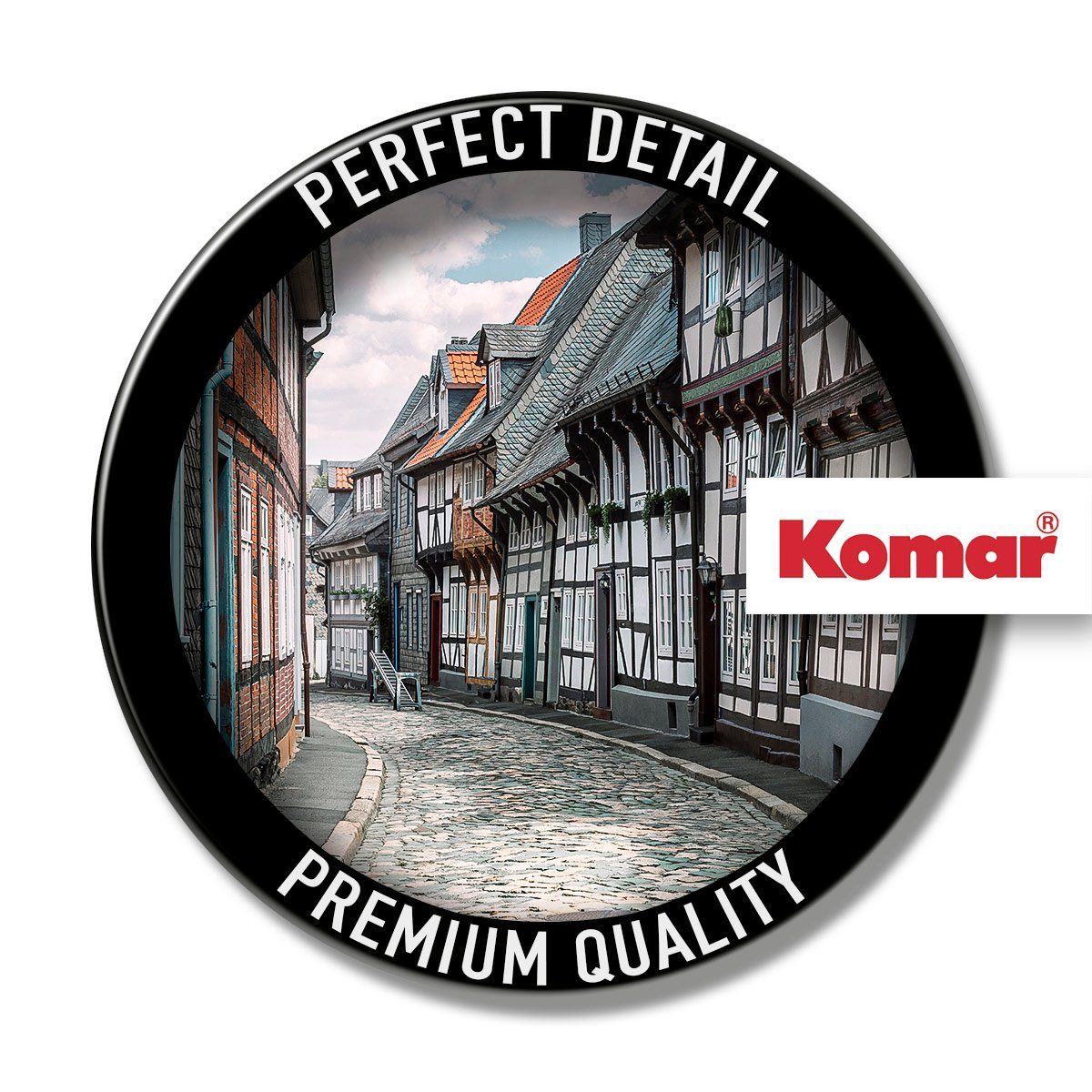 Komar Artprint op linnen Narrow Trails - Afmeting 60 x 40 cm (1 stuk)
