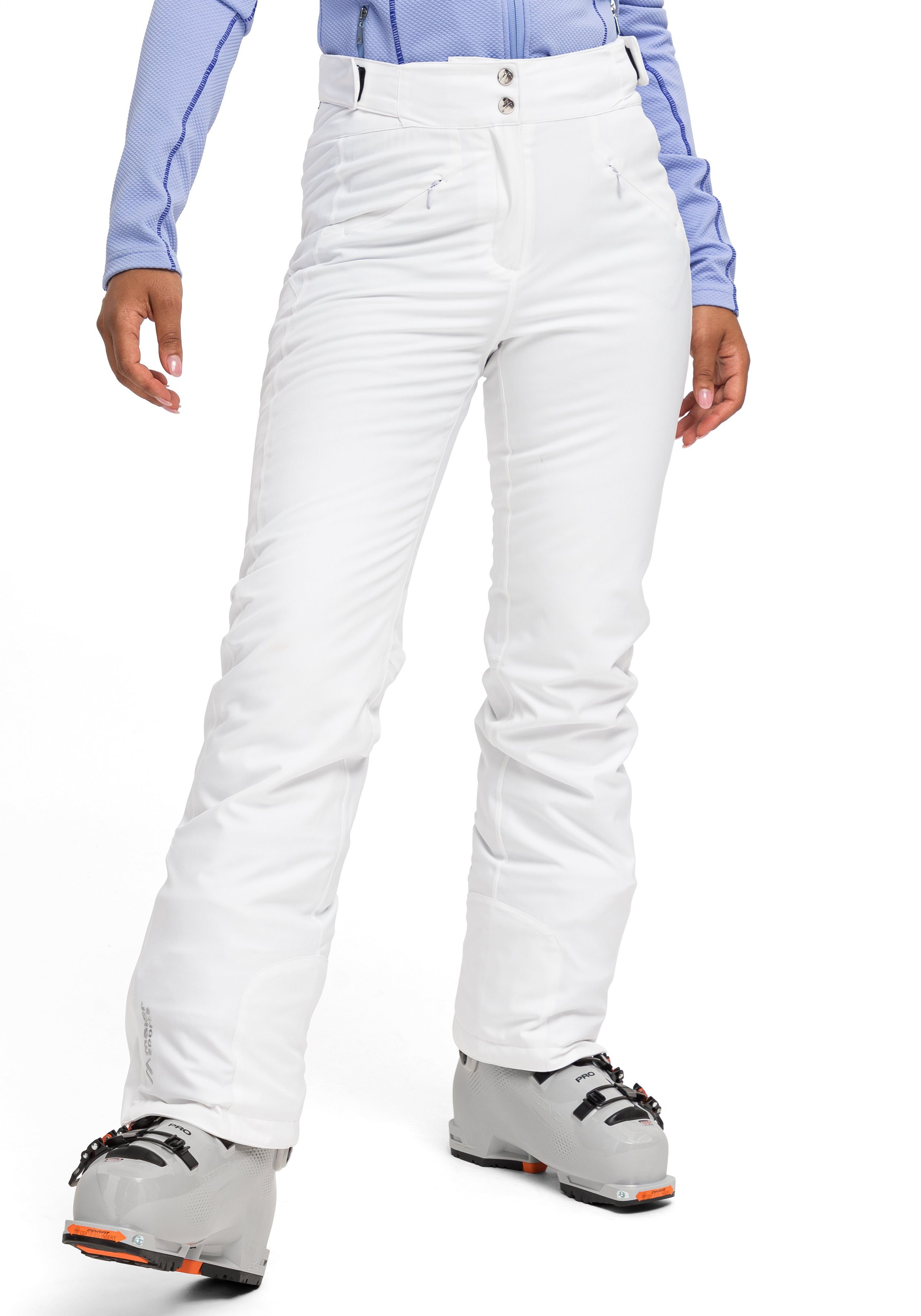 Maier Sports Skibroek Allissia slim Dames sneeuwbroek, wind- en waterdicht, 2 ritszakken, slim fit