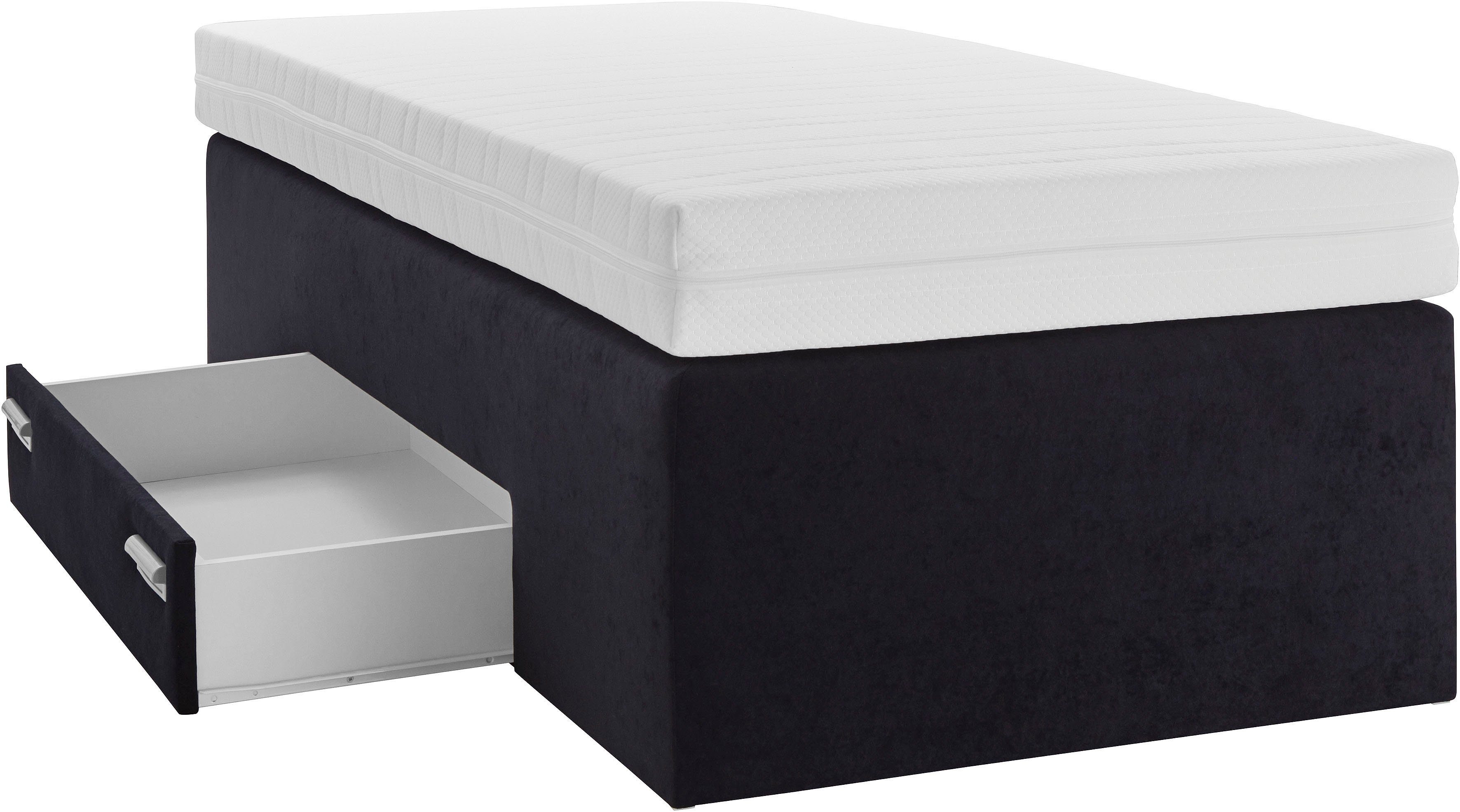 Westfalia Polsterbetten Boxspring met geïntegreerde lade, vrij plaatsbaar