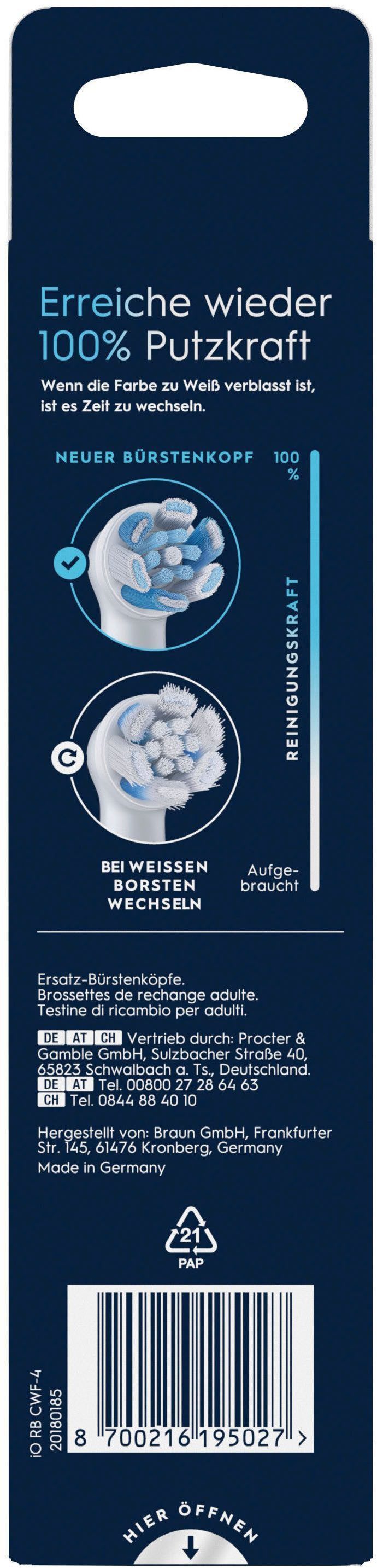 Oral B Opzetborstels Oral-B iO Ultieme Reiniging