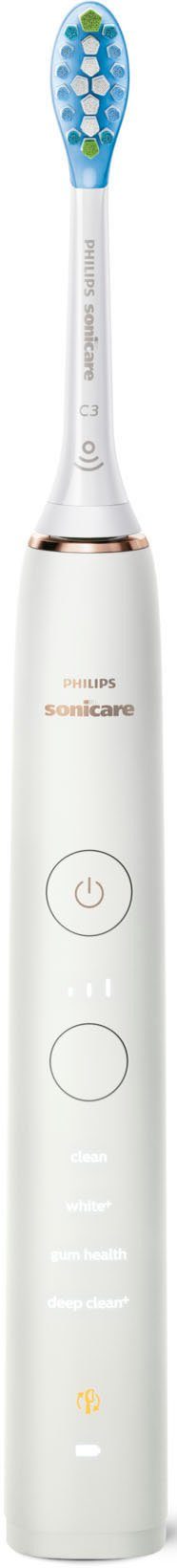 Philips Sonicare Elektrische tandenborstel DiamondClean 9000 HX9914 DiamondClean Premium ultrasone tandenborstel, set van 2 inclusief oplaadglas
