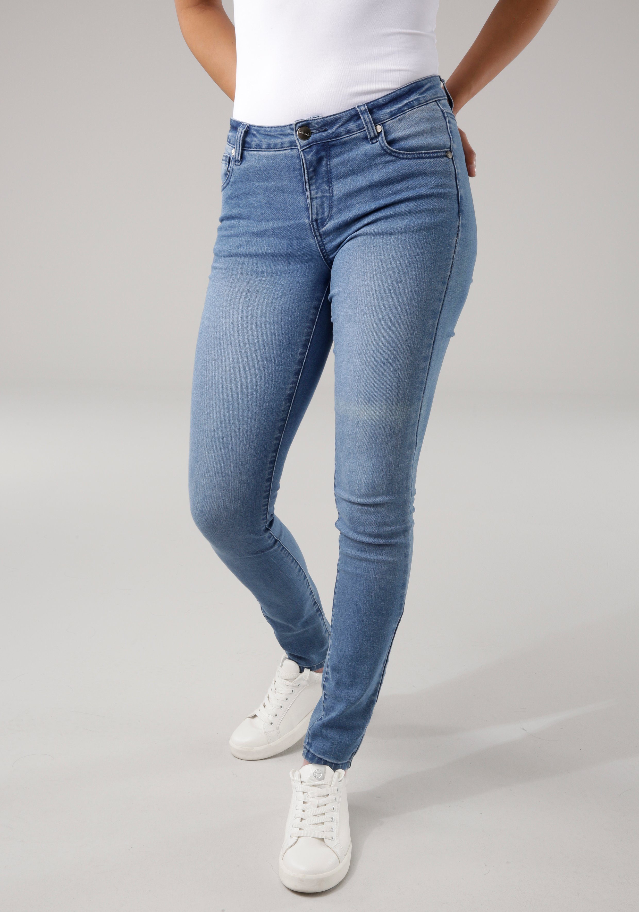 Tamaris Skinny fit jeans in five-pocketsstijl