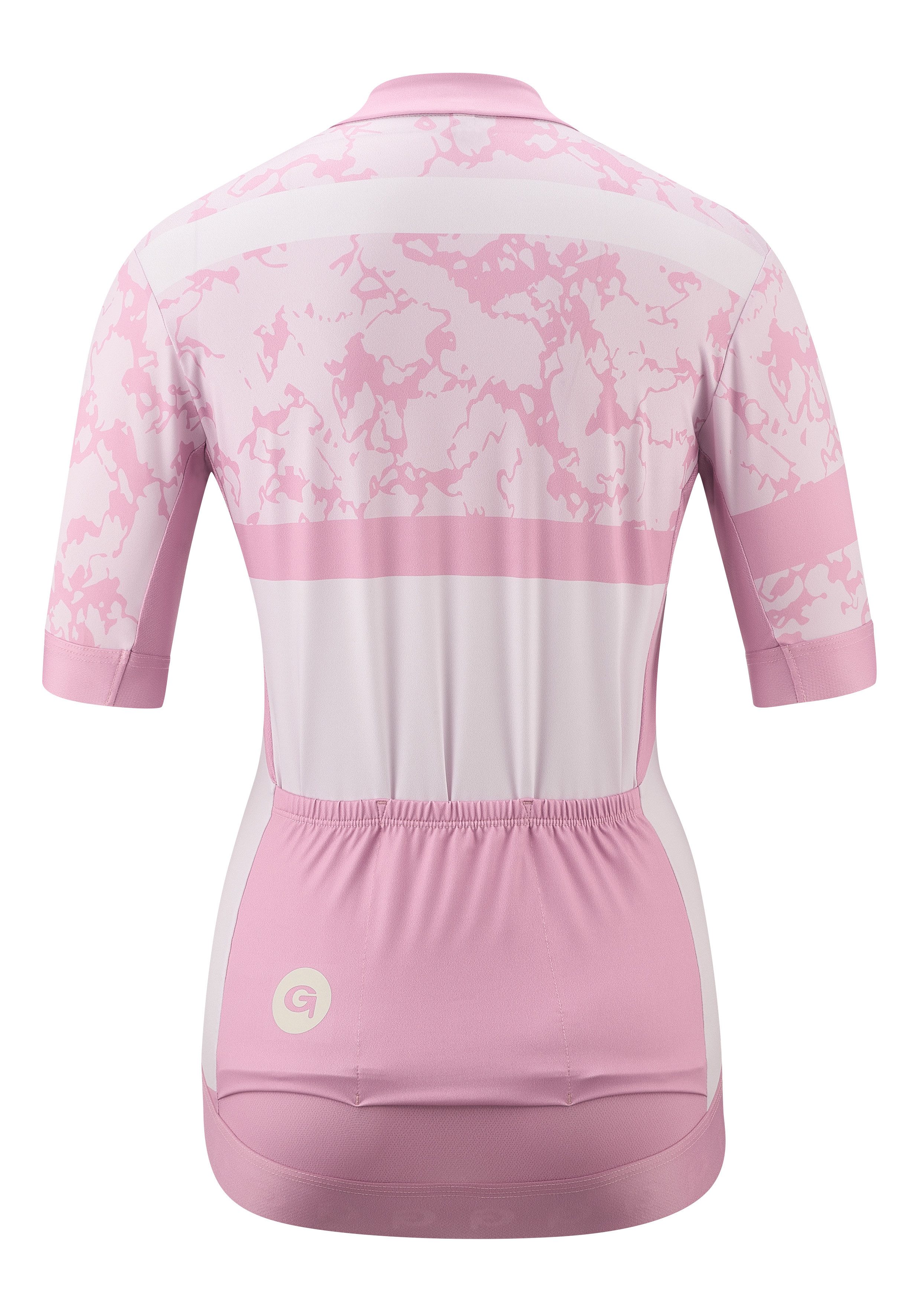 Gonso Fietsshirt SASSINA Dames fiets shirt met korte mouwen, ademend fietstricot met achterzak