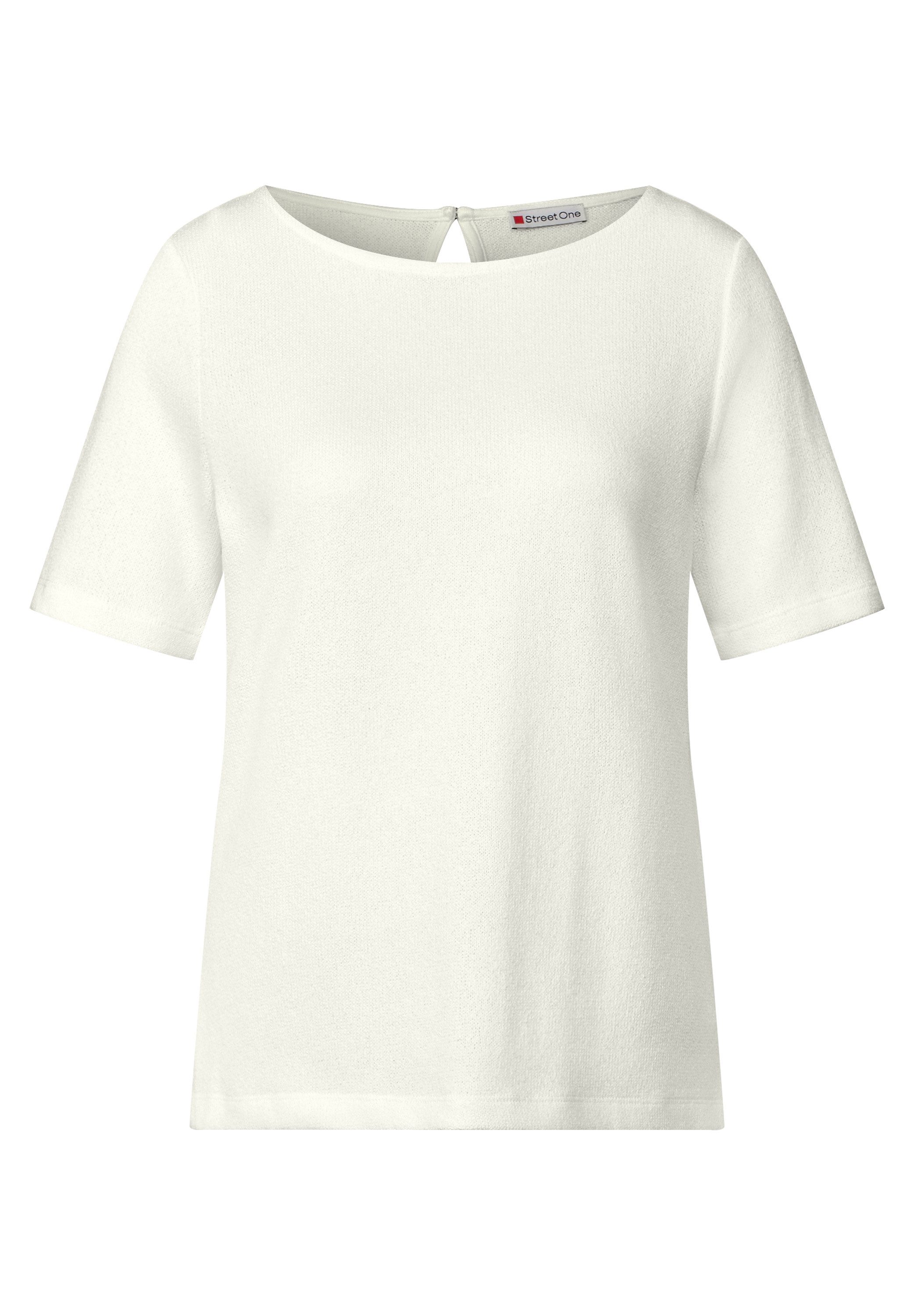 STREET ONE T-shirt met boothals
