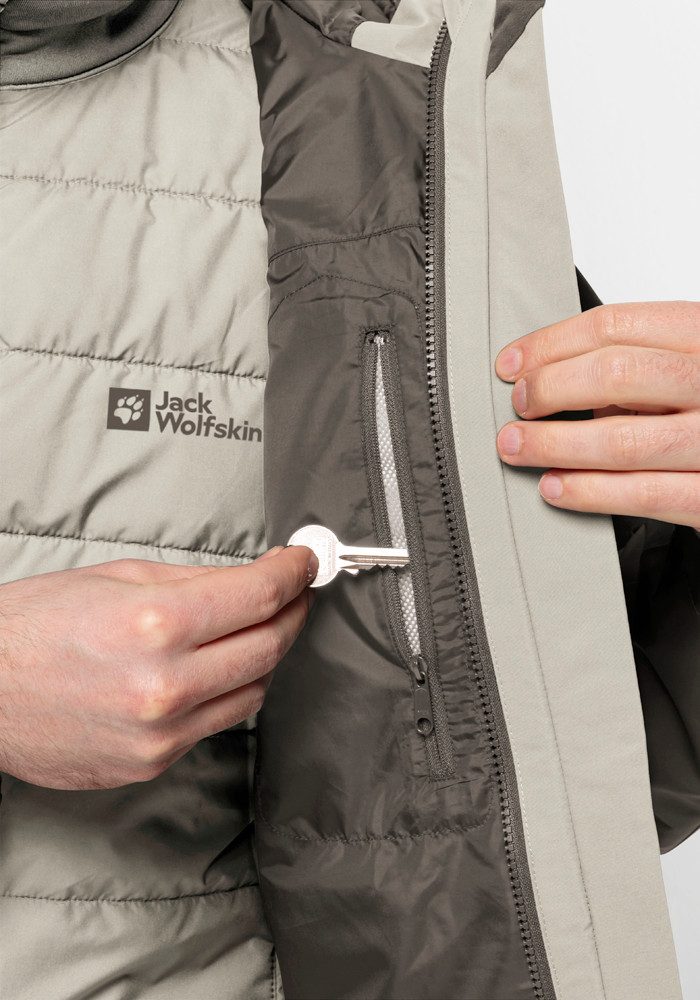Jack Wolfskin Functioneel 3-in-1-jack GLAABACH 3-in-1 JKT M (2-delig)