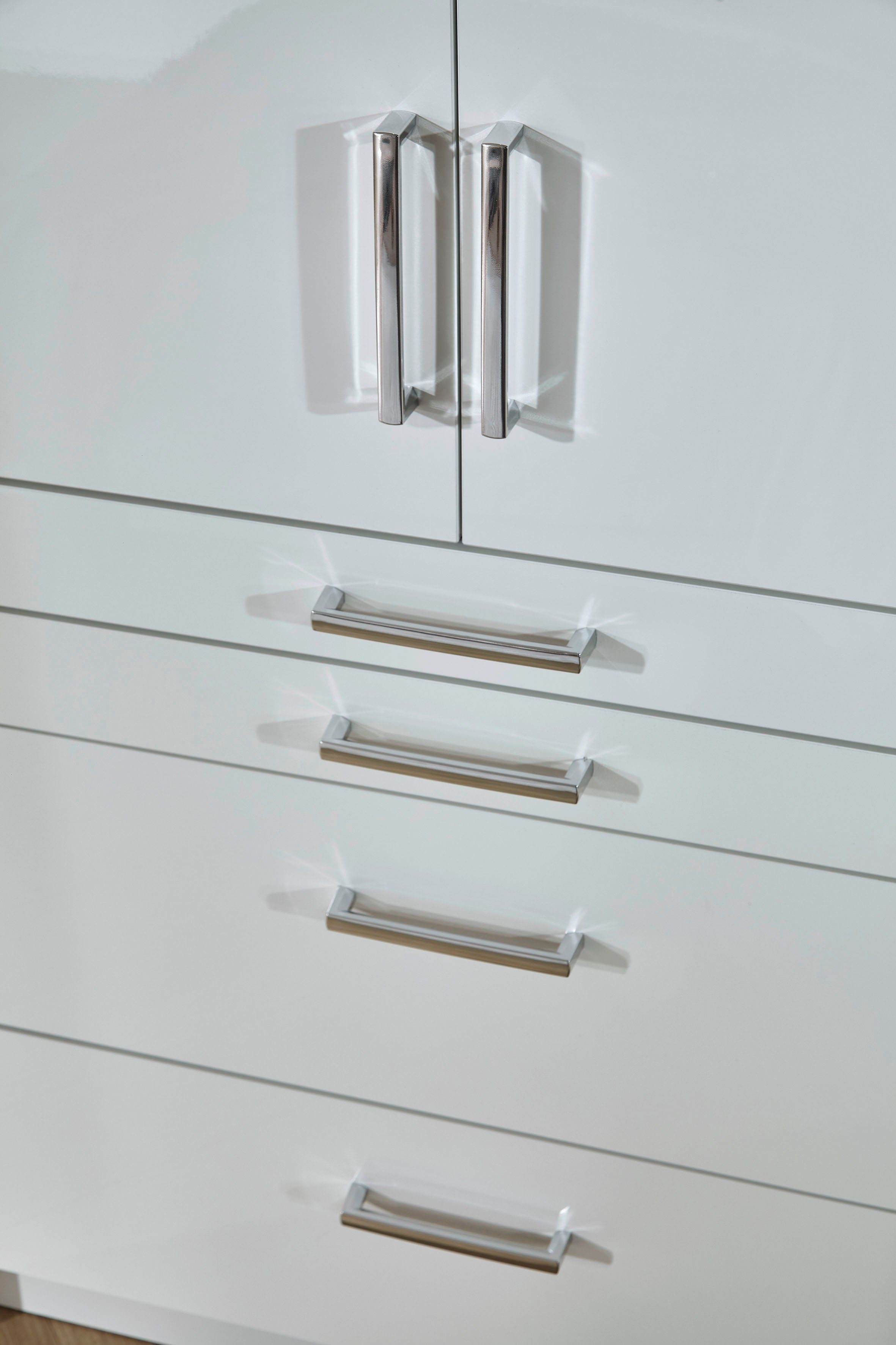 rauch Draaideurkast Kledingkast kast garderobe garderobekast topseller HOMBURG met veel opbergruimte, bovenste lade met indeling made in germany