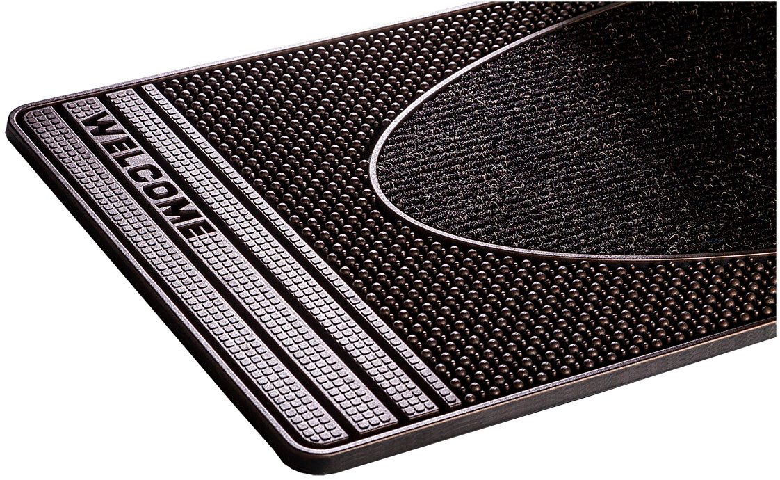 Home2Fashion Mat CenterClean smalle inloopmat, slijtvast, geschikt voor binnen en buiten