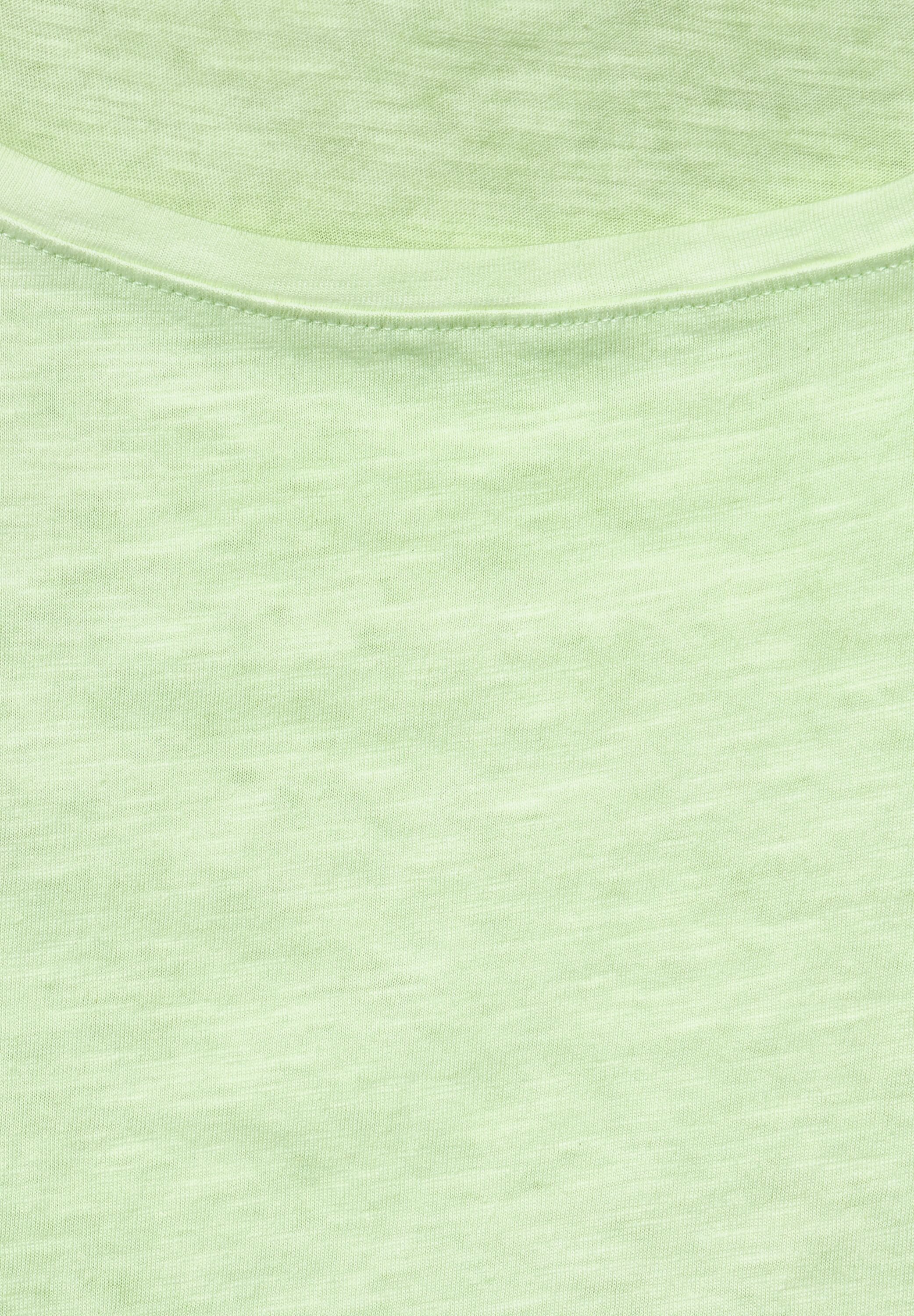 Cecil T-shirt met knoopdetail