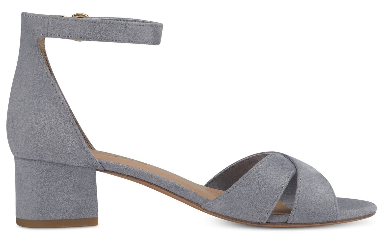 Tamaris Sandaaltjes blokhak, zomerschoen, sandalette met kruisband