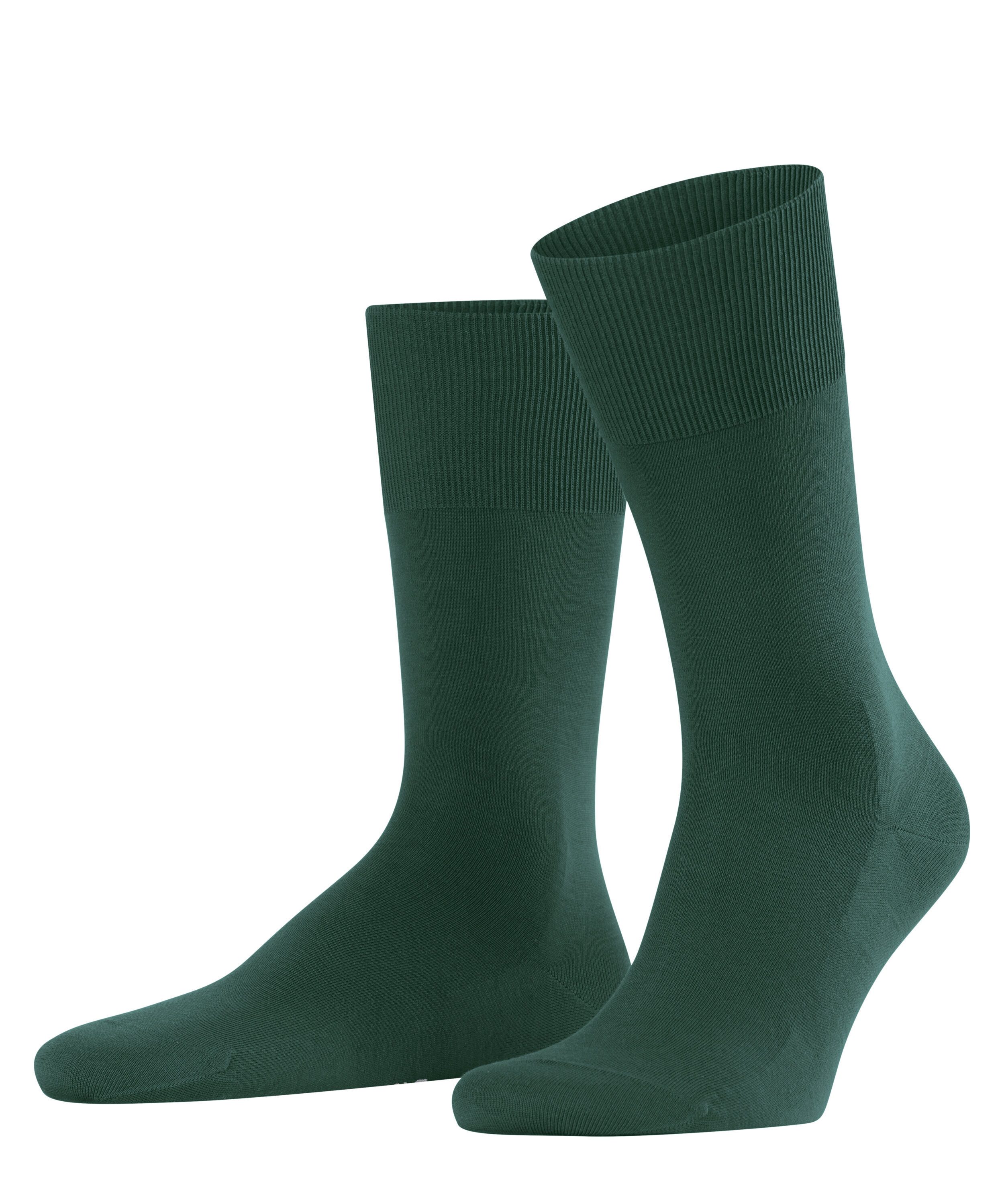 FALKE Sokken ClimaWool met merinowol, fijn breiwerk, temperatuurregulerend heren sokken maat 43-44 groen