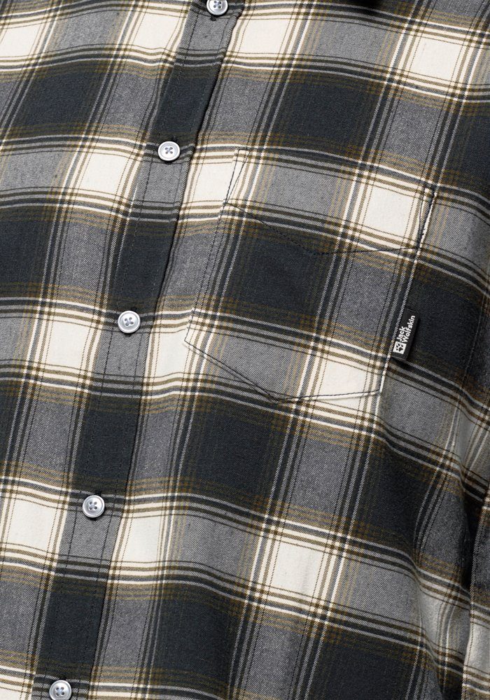 Jack Wolfskin Flanellen overhemd Wandelweg shirt M