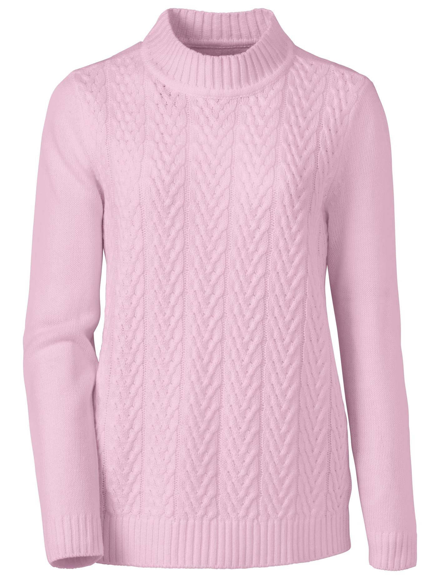 Classic Basics Trui met staande kraag Trui