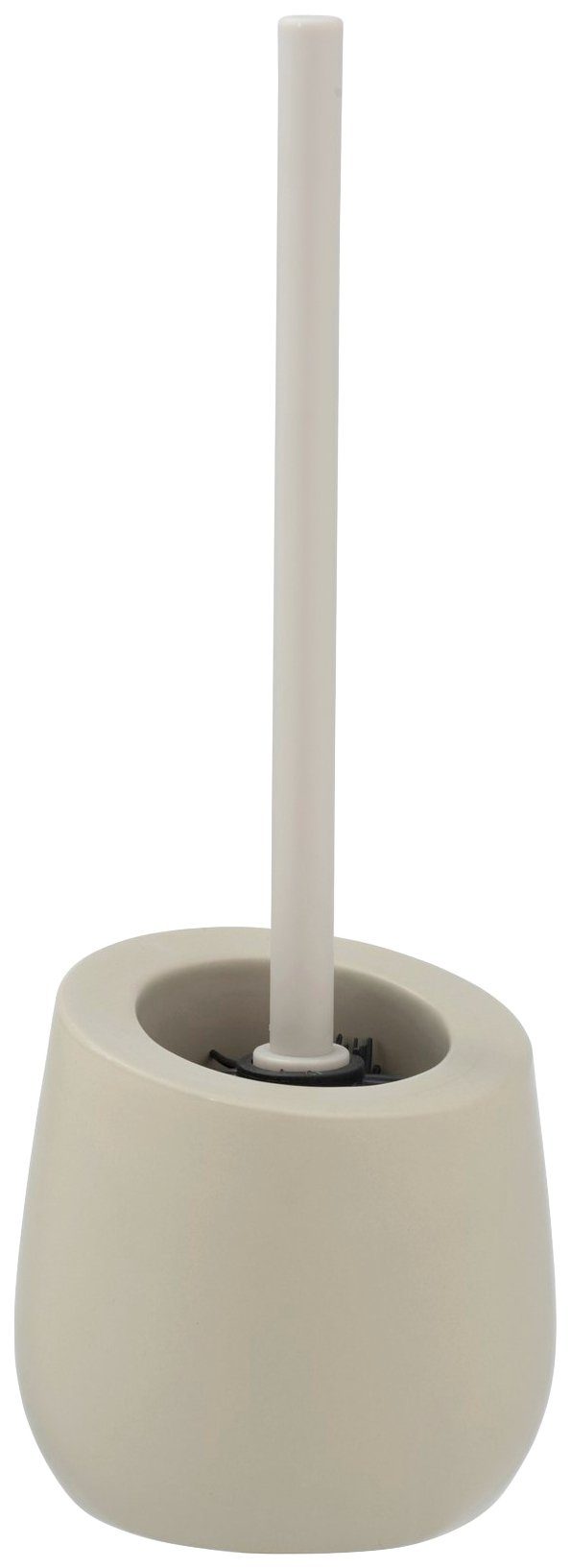 WENKO Toiletset Badi Keramiek (1 stuk) wc-accessoires maat L/H: 13,5/38 cm beige