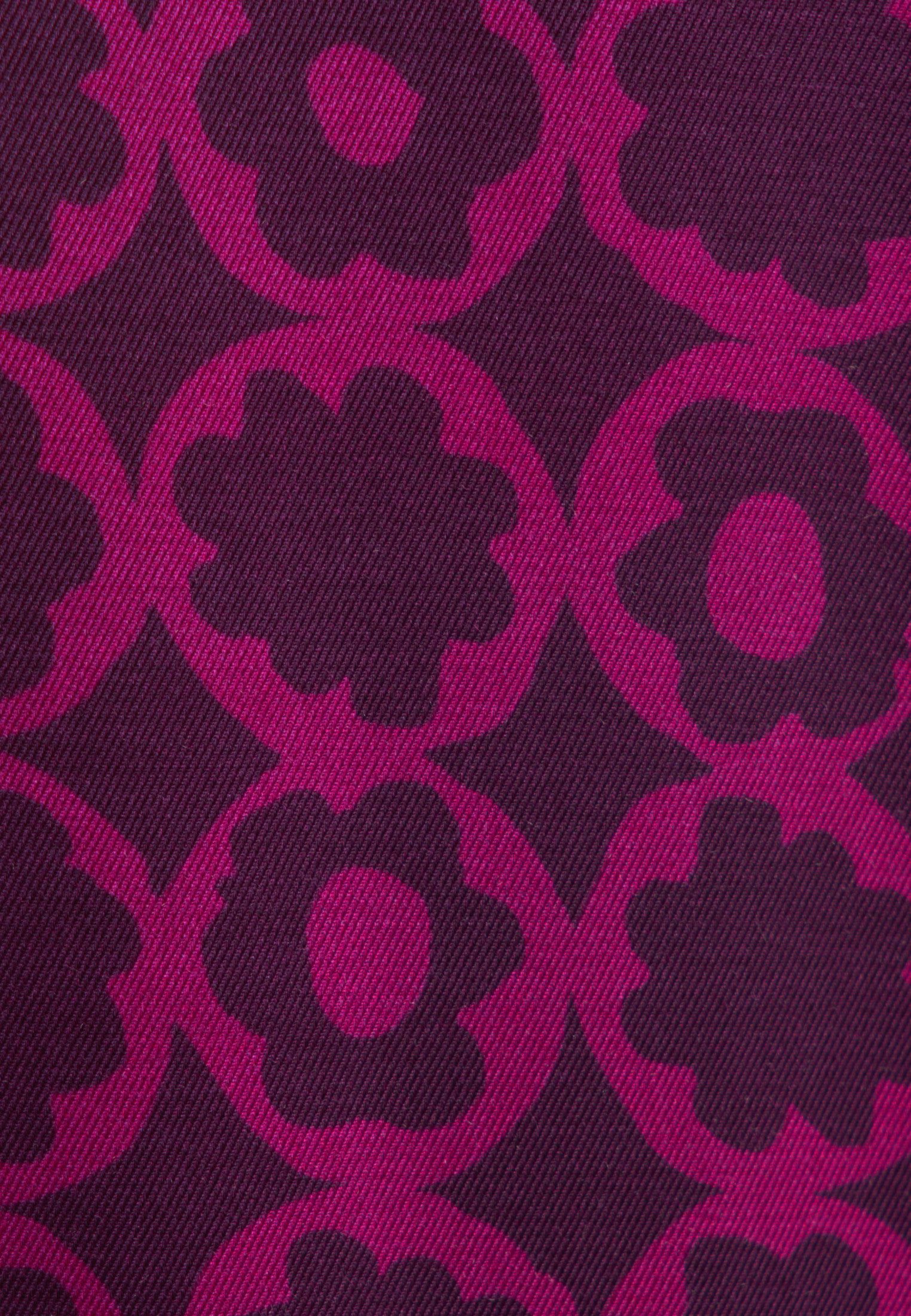 seidensticker Zomerjurk Zwarte roos 3/4-mouwen ronde hals print