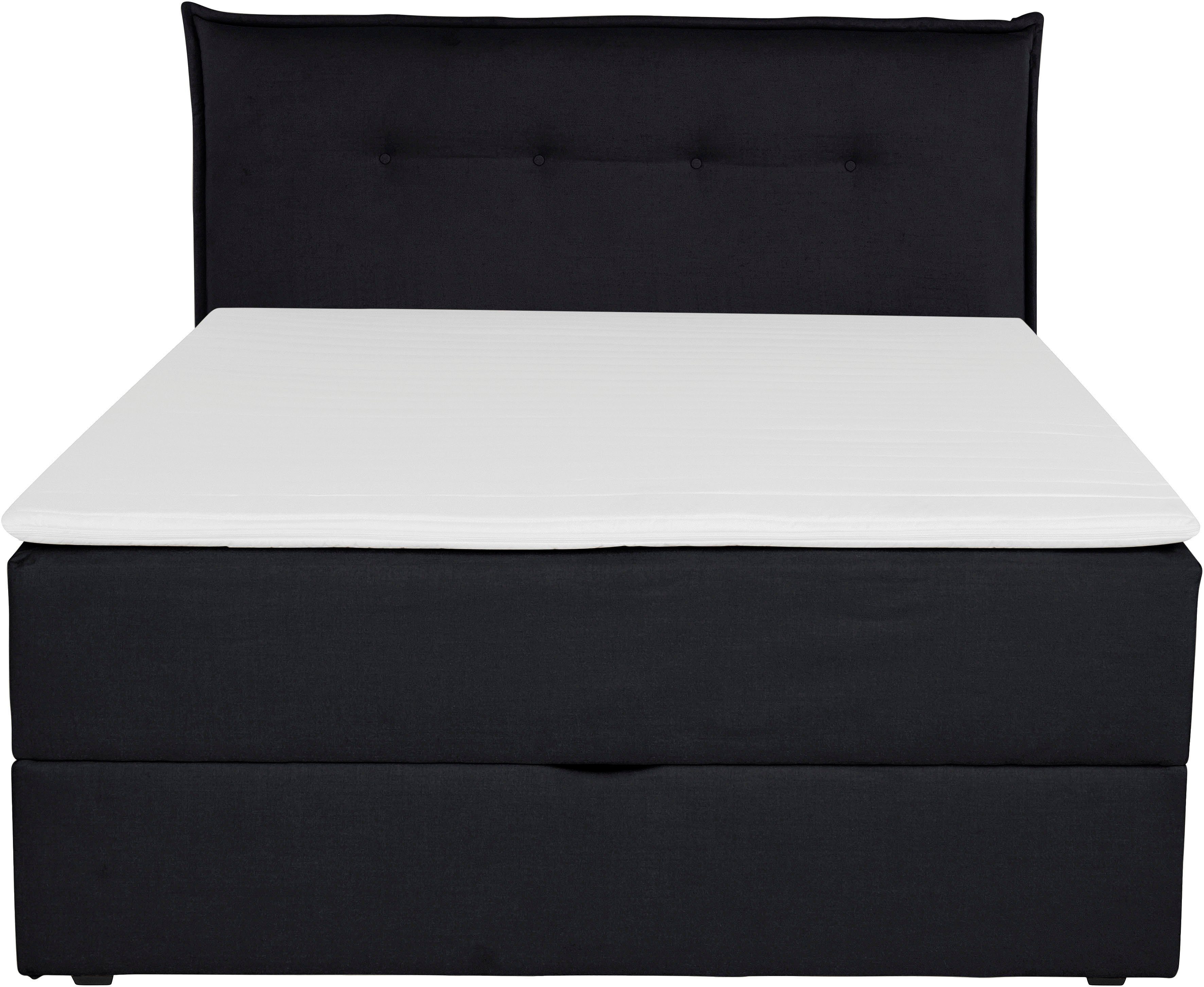 andas Boxspring Lichtgewicht inclusief bedkist & topmatras, in 4 breedten en 2 hardheden