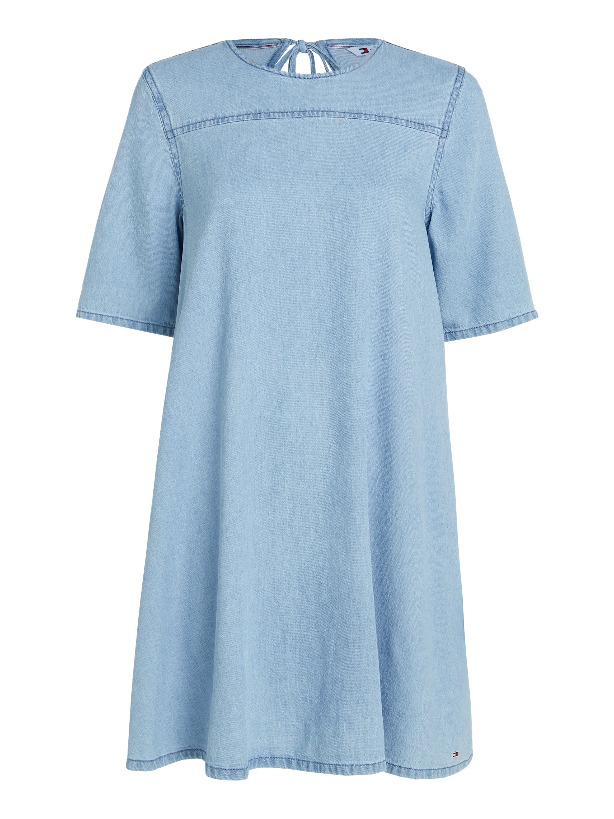 TOMMY JEANS Jurk in a-lijn TJW CHAMBRAY A-LINE SS DRESS EXT